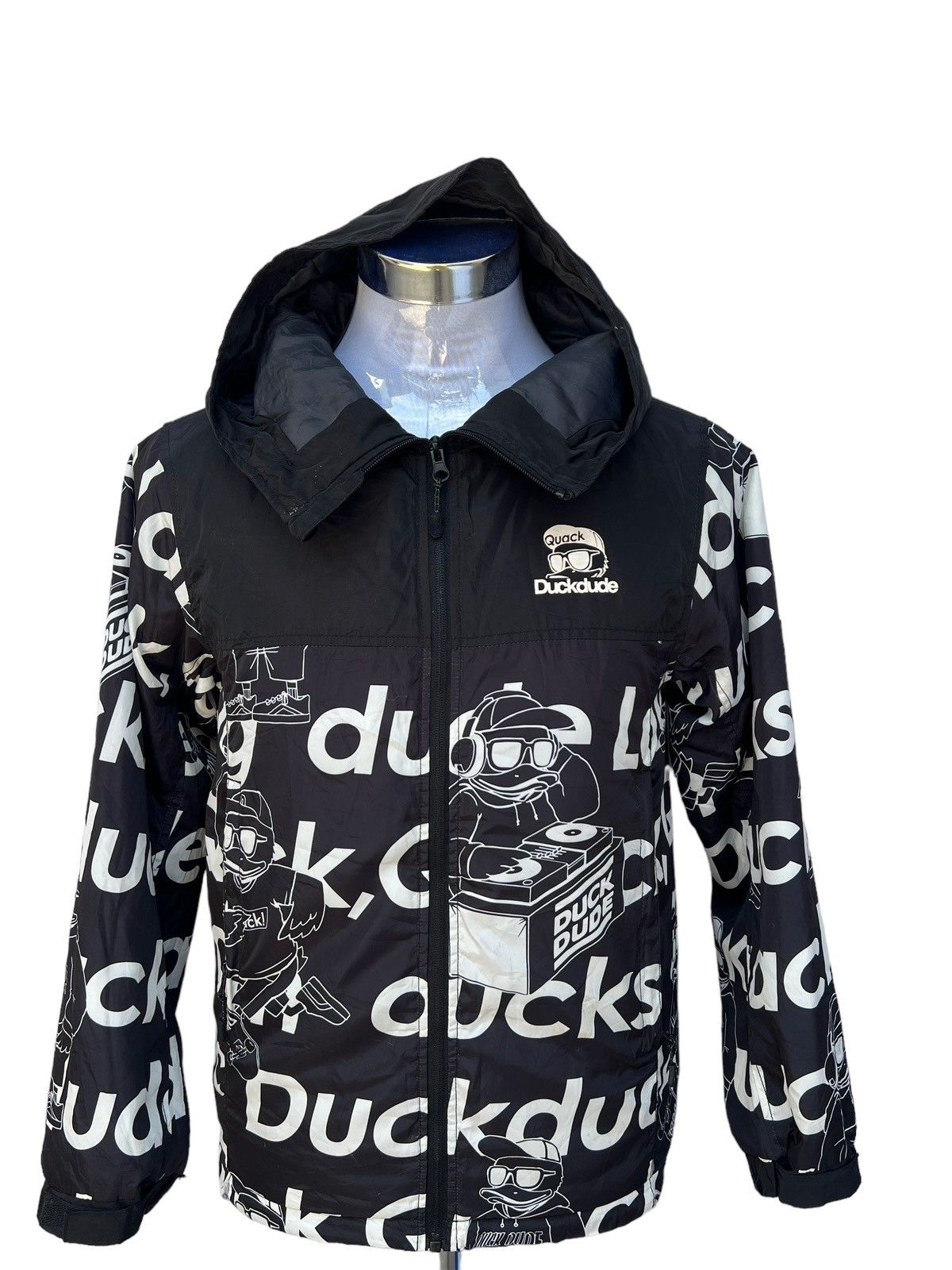 Bones 💥B One Soul Duck Dude Black Jacket Hoodie Size US S / EU 44-46 / 1 - 1 Thumbnail
