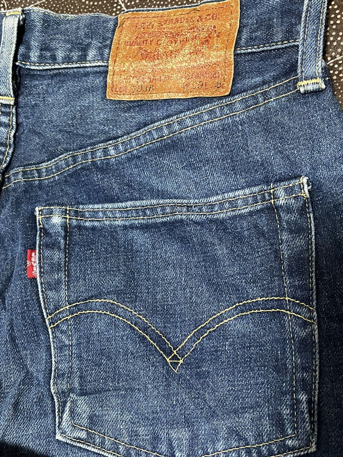 Levi's Vintage Levis Redline Big E 503 B xx Size US 30 / EU 46 - 4 Thumbnail