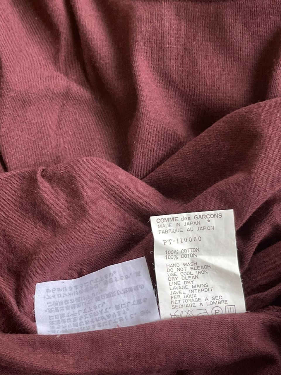 AD1989 Comme Des Garcons Homme Plus Turtleneck Tee