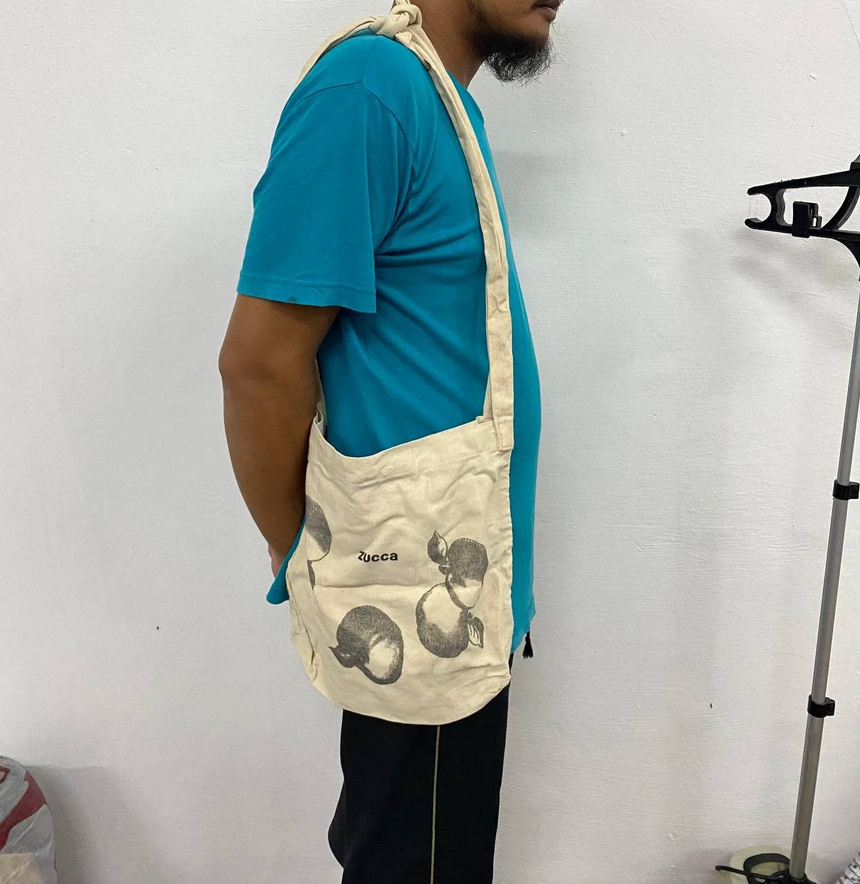 Issey Miyake × Japanese Brand × Zucca cabane de zucca tote sling crossbody bag nice design Size ONE SIZE - 8 Thumbnail