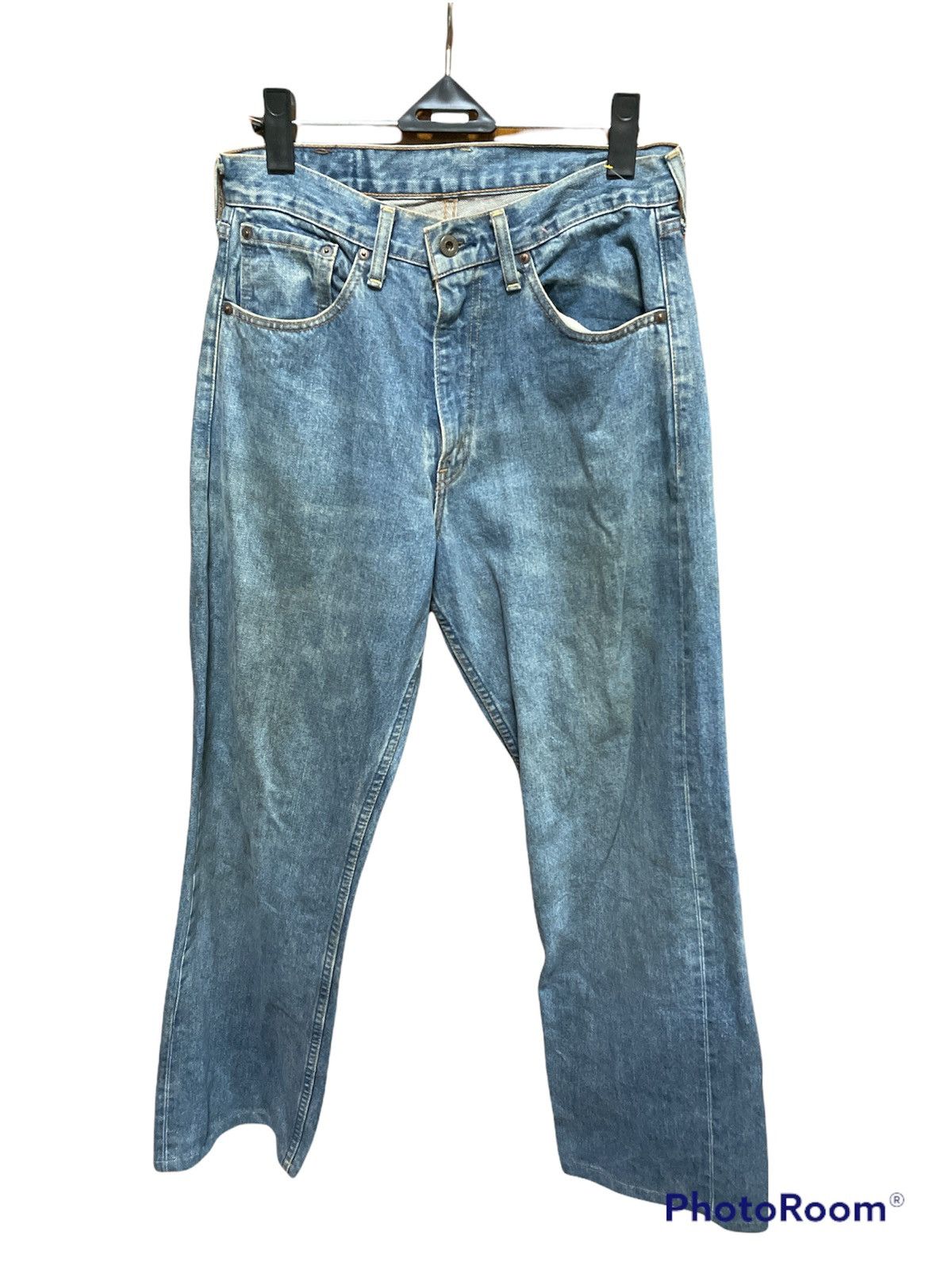 Levi's Vintage Levis Selvaged distressed look A Like Size US 31 - 1 Thumbnail