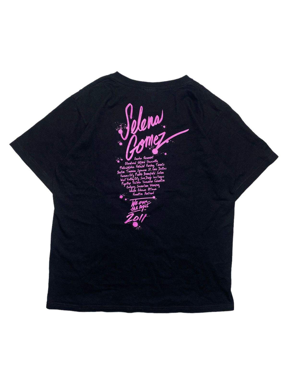 Band Tees 2011 Selena Gomez We Own The Right Tour Size L / US 10 / IT 46 - 2 Thumbnail