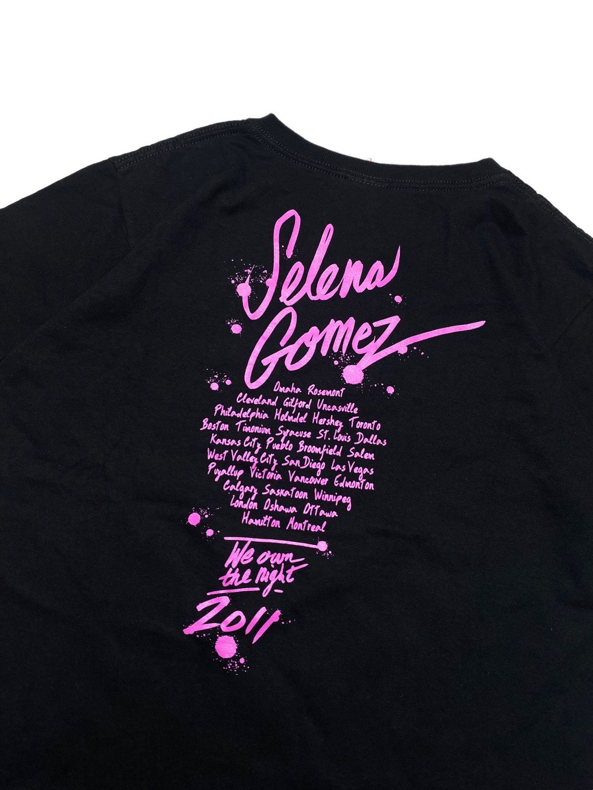 Band Tees 2011 Selena Gomez We Own The Right Tour Size L / US 10 / IT 46 - 3 Thumbnail