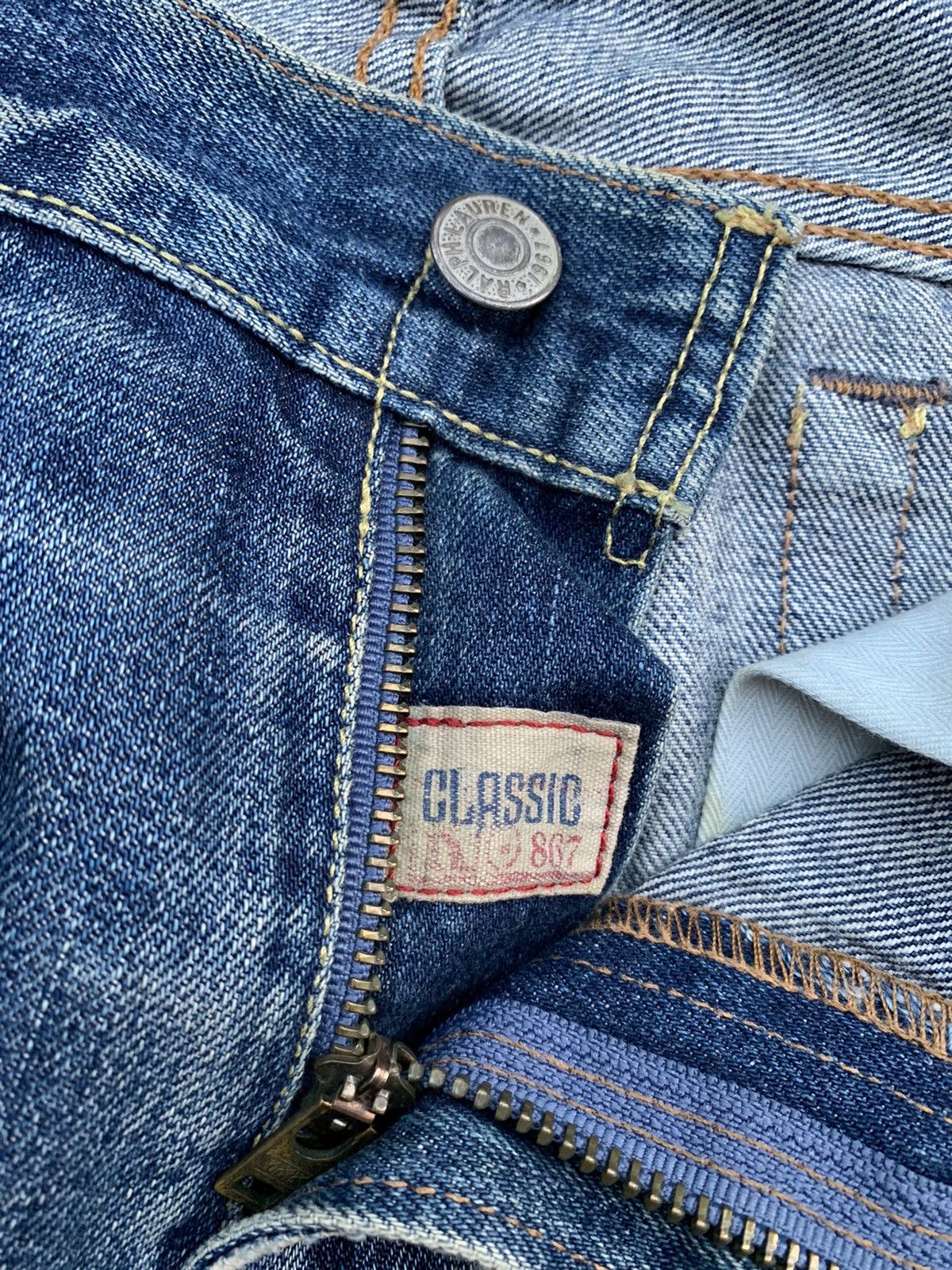 Polo Ralph Lauren Polo Ralph Lauren Distressed Denim Size US 38 / EU 54 - 7 Thumbnail