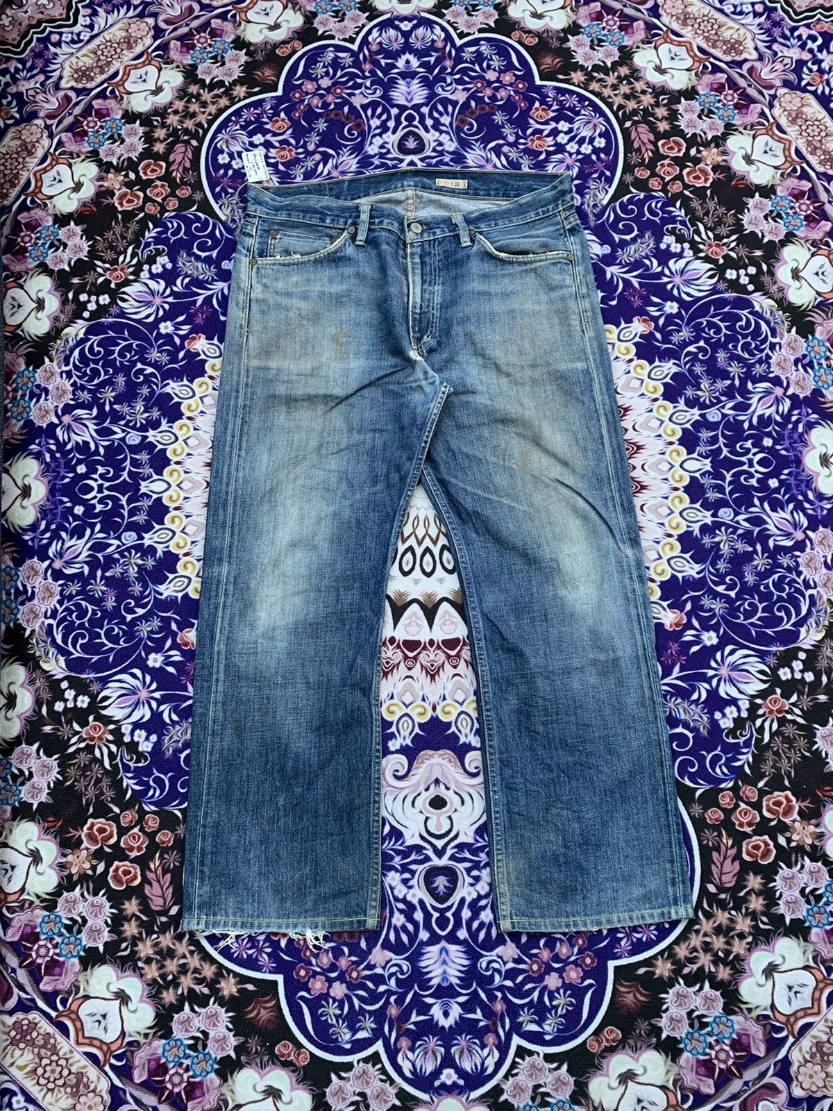 Polo Ralph Lauren Polo Ralph Lauren Distressed Denim Size US 38 / EU 54 - 1 Thumbnail