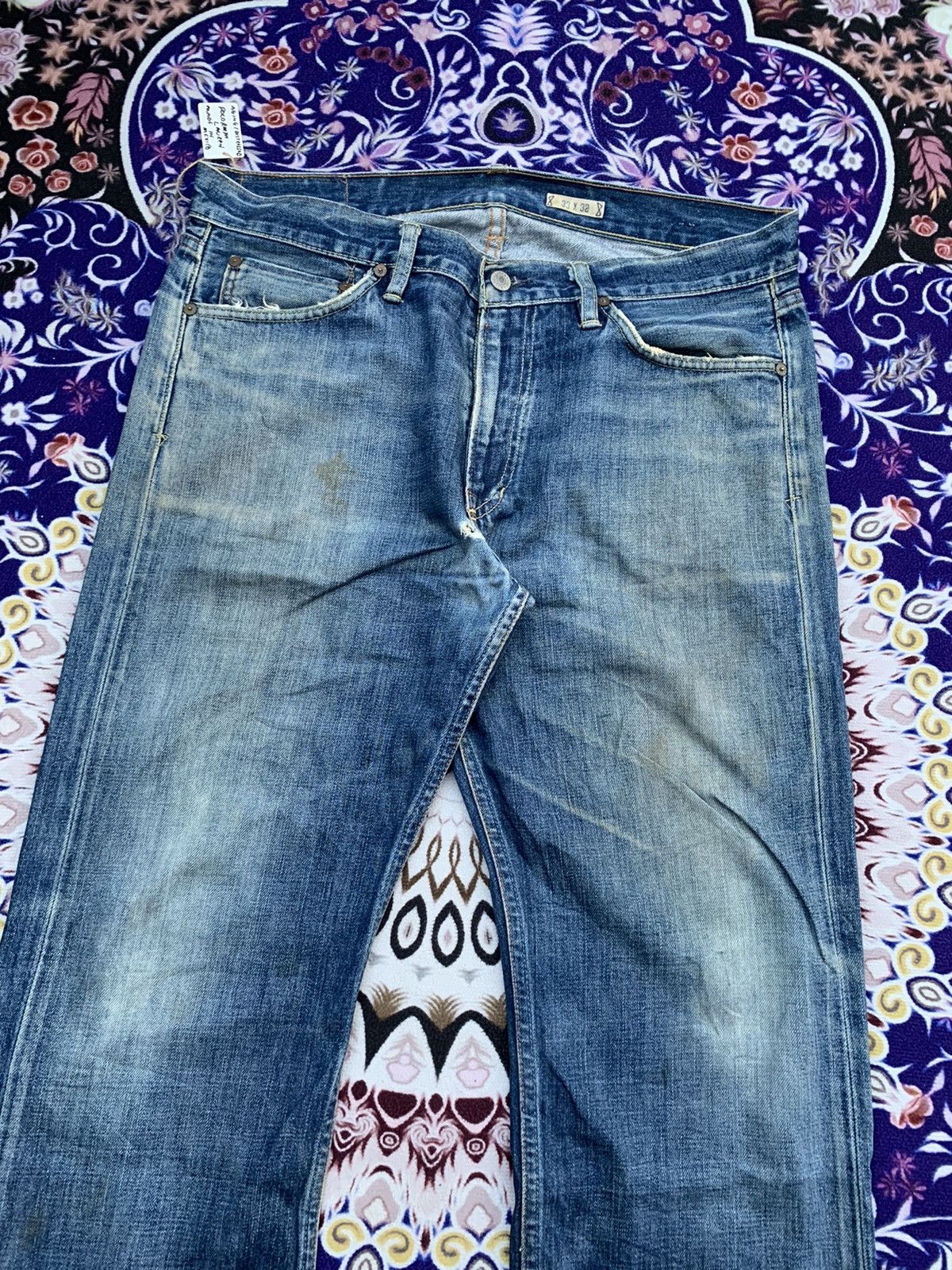 Polo Ralph Lauren Polo Ralph Lauren Distressed Denim Size US 38 / EU 54 - 4 Thumbnail
