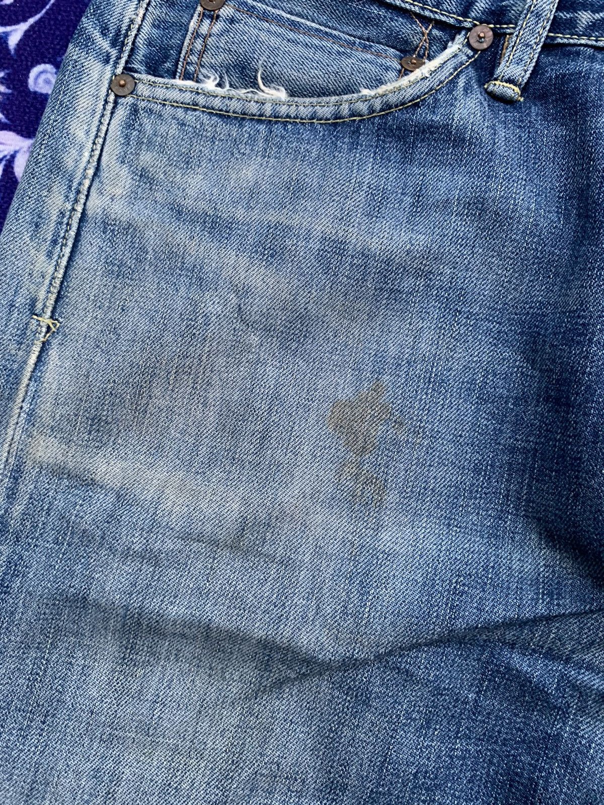 Polo Ralph Lauren Polo Ralph Lauren Distressed Denim Size US 38 / EU 54 - 6 Thumbnail