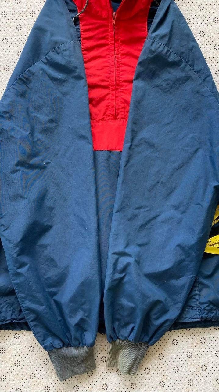Nike × Vintage Vintage 80s Nike Blue Tag Japan Anorak Jacket Windbreaker Size US L / EU 52-54 / 3 - 4 Thumbnail