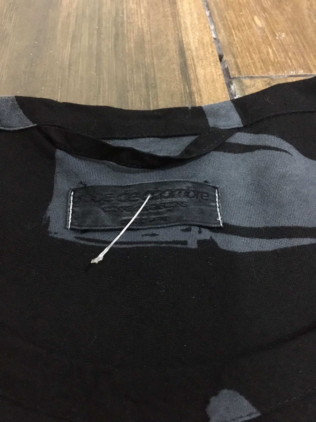 Comme des Garcons Comme Des Garcons Black Long Sleeve Blouse Size S / US 4 / IT 40 - 4 Thumbnail