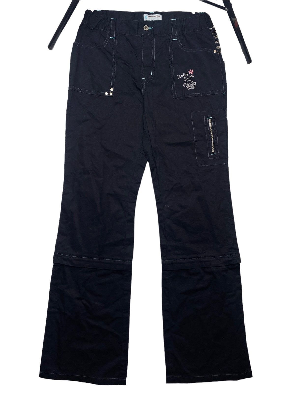 Hysteric Glamour × Japanese Brand 2000s Daisy Lovers - Convertible Flared Cargo Size US 28 / EU 44 - 2 Thumbnail