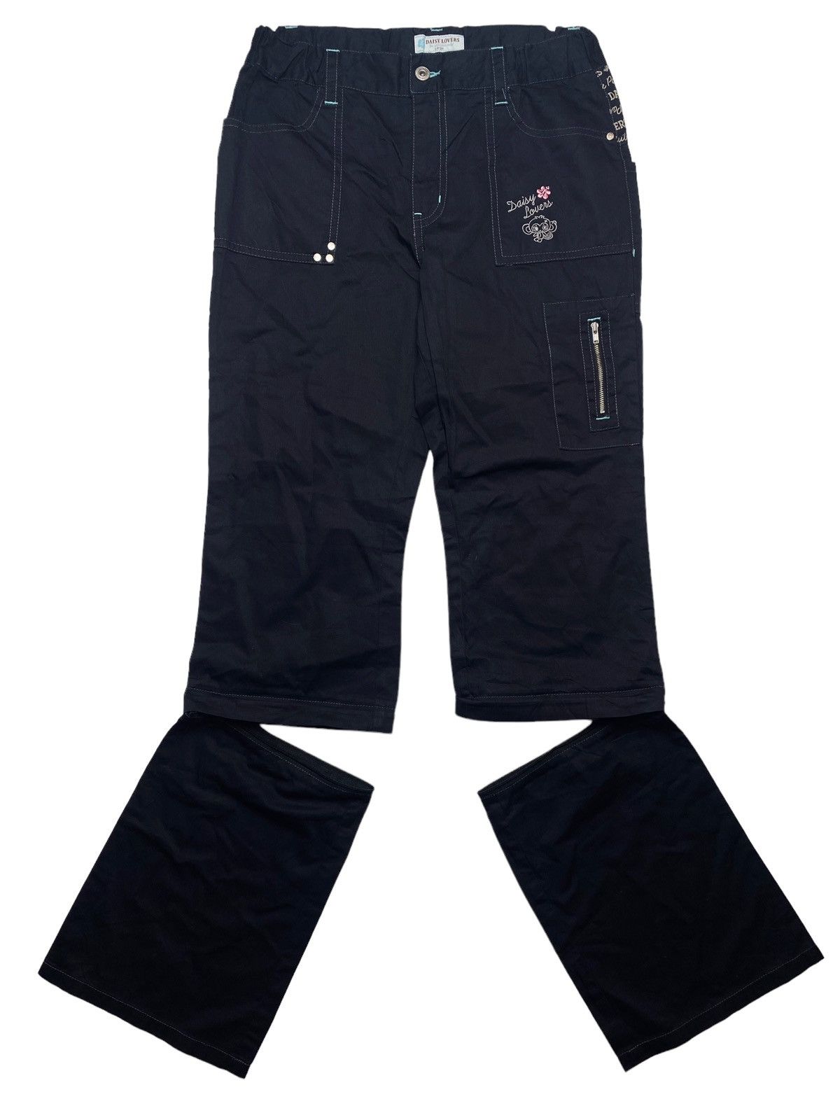 Hysteric Glamour × Japanese Brand 2000s Daisy Lovers - Convertible Flared Cargo Size US 28 / EU 44 - 1 Thumbnail