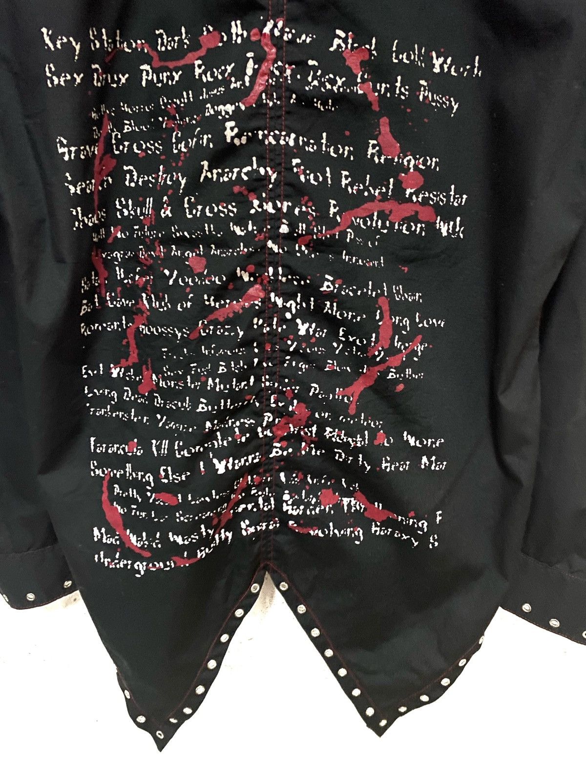 Designer × Seditionaries Rare🔥Anarchyism Punk/ Goth Shirt Size US M / EU 48-50 / 2 - 7 Thumbnail