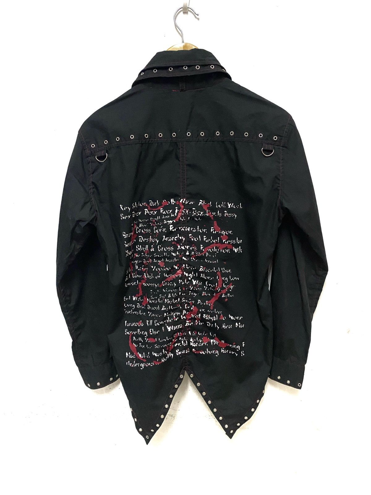 Designer × Seditionaries Rare🔥Anarchyism Punk/ Goth Shirt Size US M / EU 48-50 / 2 - 6 Thumbnail