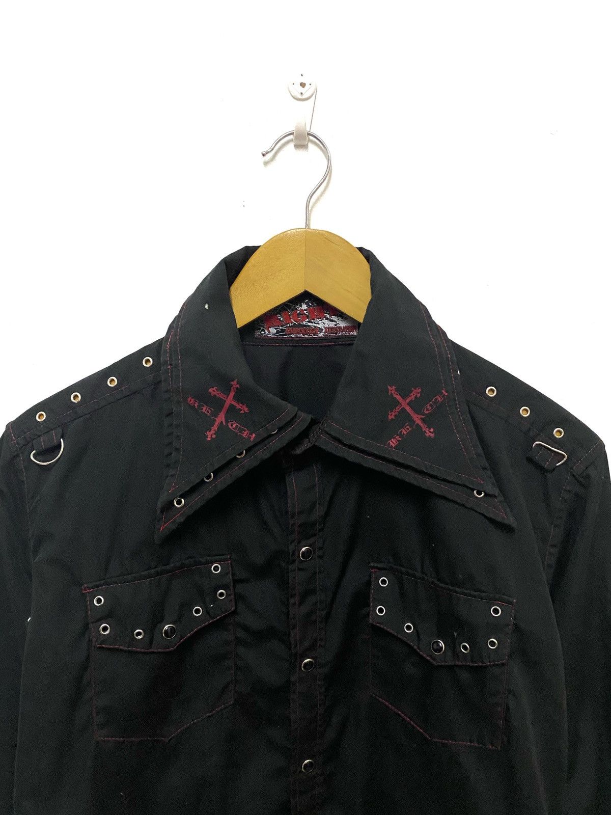 Designer × Seditionaries Rare🔥Anarchyism Punk/ Goth Shirt Size US M / EU 48-50 / 2 - 2 Thumbnail