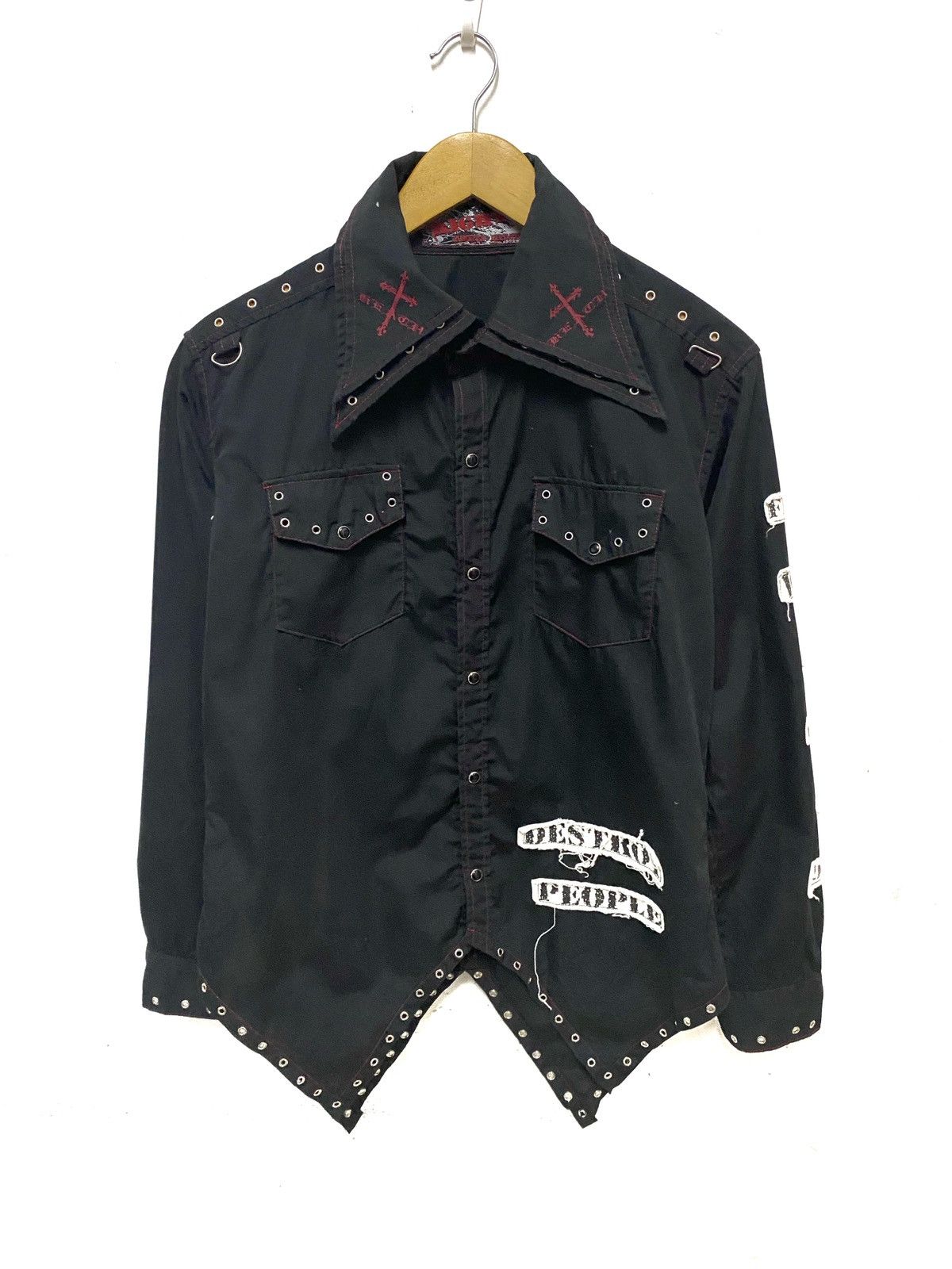 Designer × Seditionaries Rare🔥Anarchyism Punk/ Goth Shirt Size US M / EU 48-50 / 2 - 1 Thumbnail