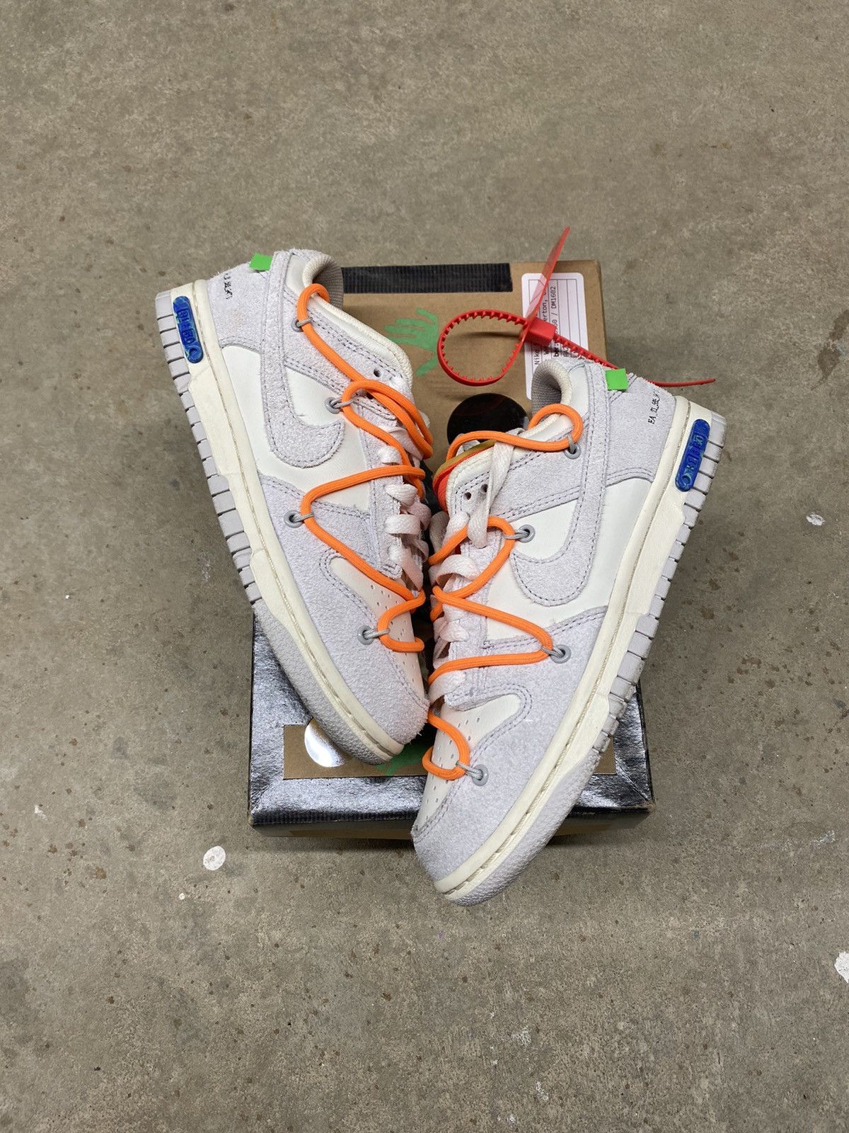 image of Nike Off White Lot Dunk 31 Shoes, Women's (Size 6)