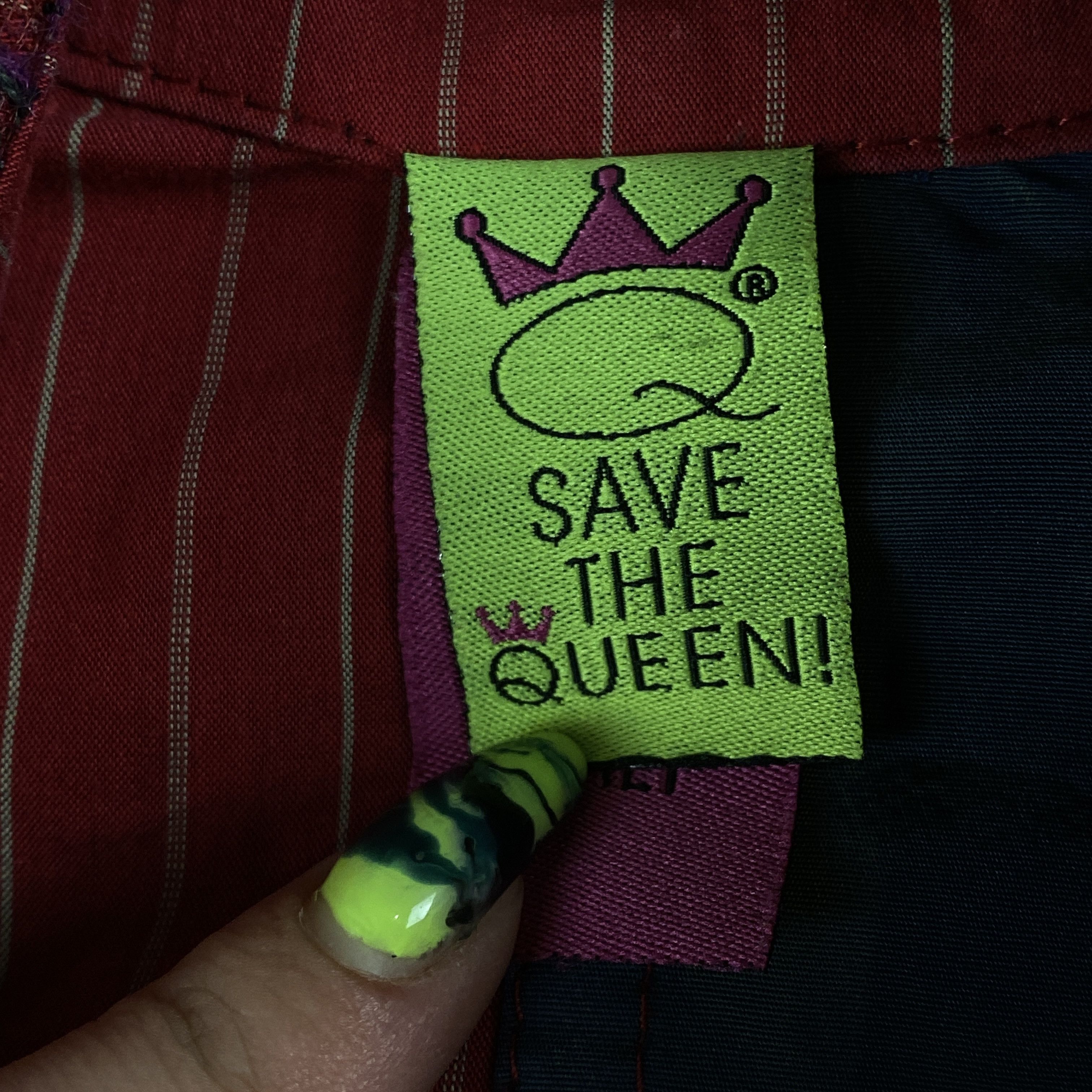 Other Womens Shirt Long Sleeve Save The Queen Size S Size S / US 4 / IT 40 - 4 Thumbnail