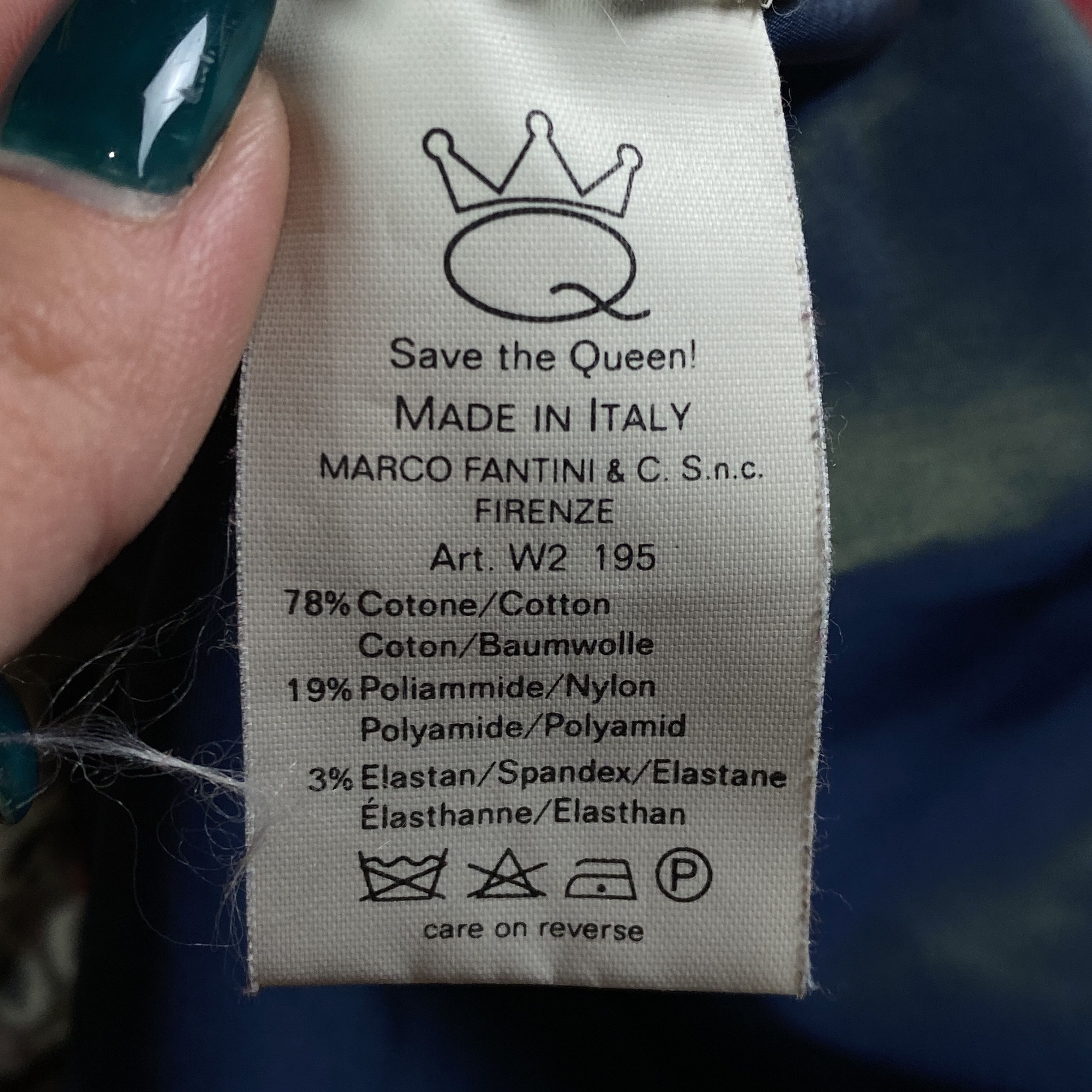 Other Womens Shirt Long Sleeve Save The Queen Size S Size S / US 4 / IT 40 - 6 Thumbnail