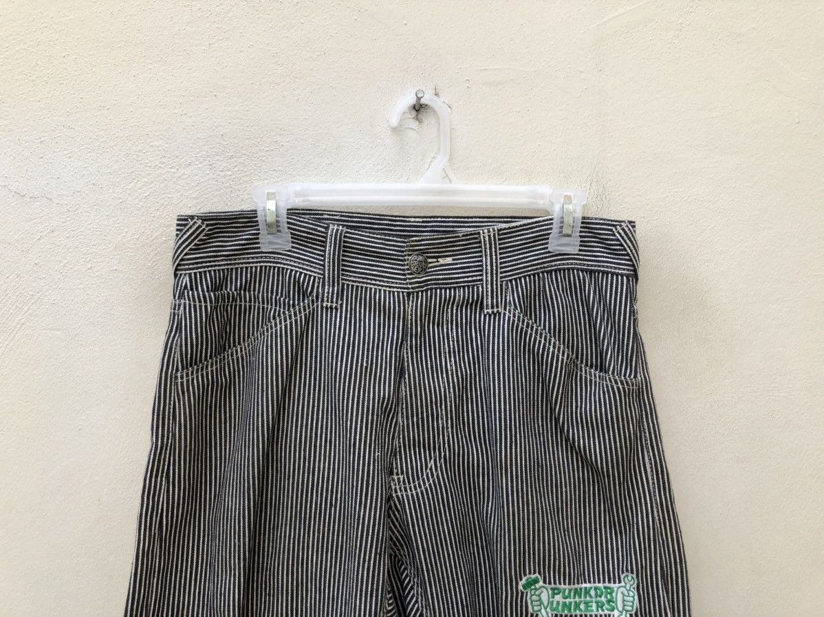 Vintage Japan Brand Punk Drunkers Hickory Striped Pant Size US 31 - 15 Thumbnail