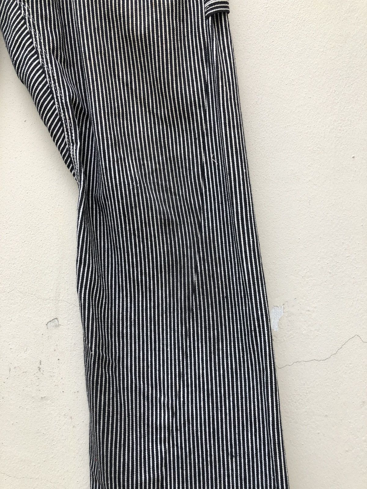 Vintage Japan Brand Punk Drunkers Hickory Striped Pant Size US 31 - 22 Thumbnail