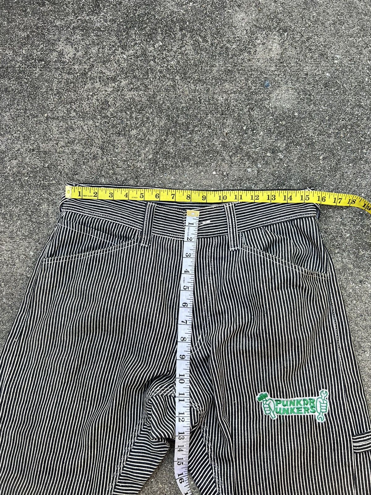 Vintage Japan Brand Punk Drunkers Hickory Striped Pant Size US 31 - 2 Thumbnail