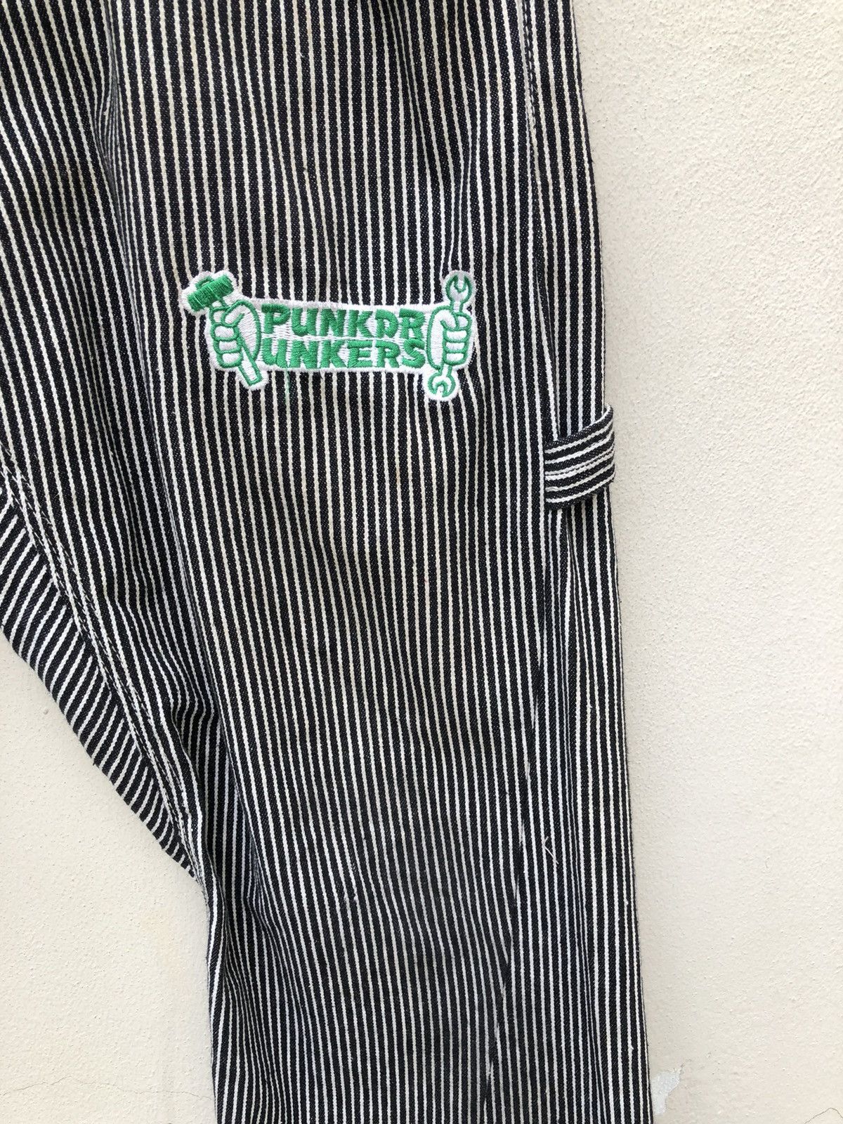 Vintage Japan Brand Punk Drunkers Hickory Striped Pant Size US 31 - 21 Thumbnail