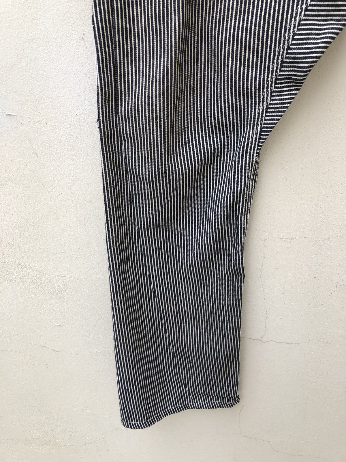 Vintage Japan Brand Punk Drunkers Hickory Striped Pant Size US 31 - 18 Thumbnail