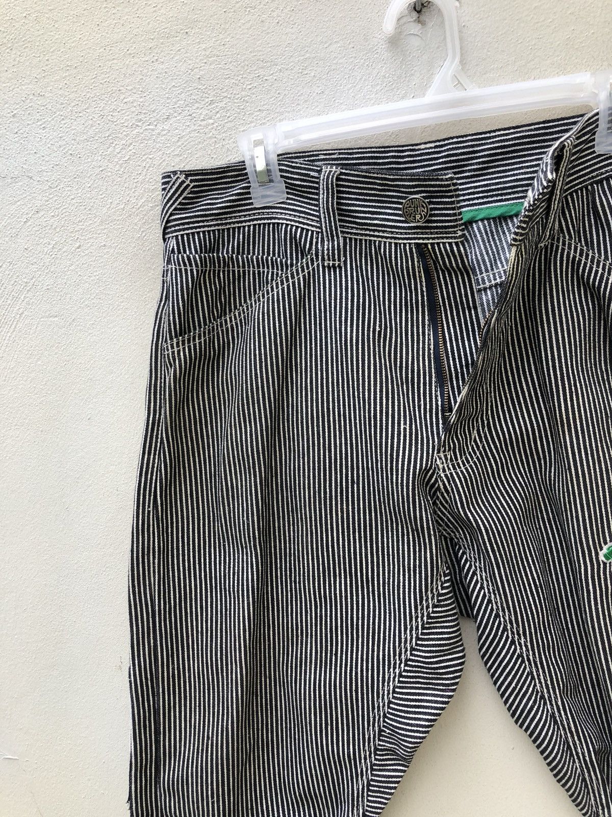 Vintage Japan Brand Punk Drunkers Hickory Striped Pant Size US 31 - 17 Thumbnail