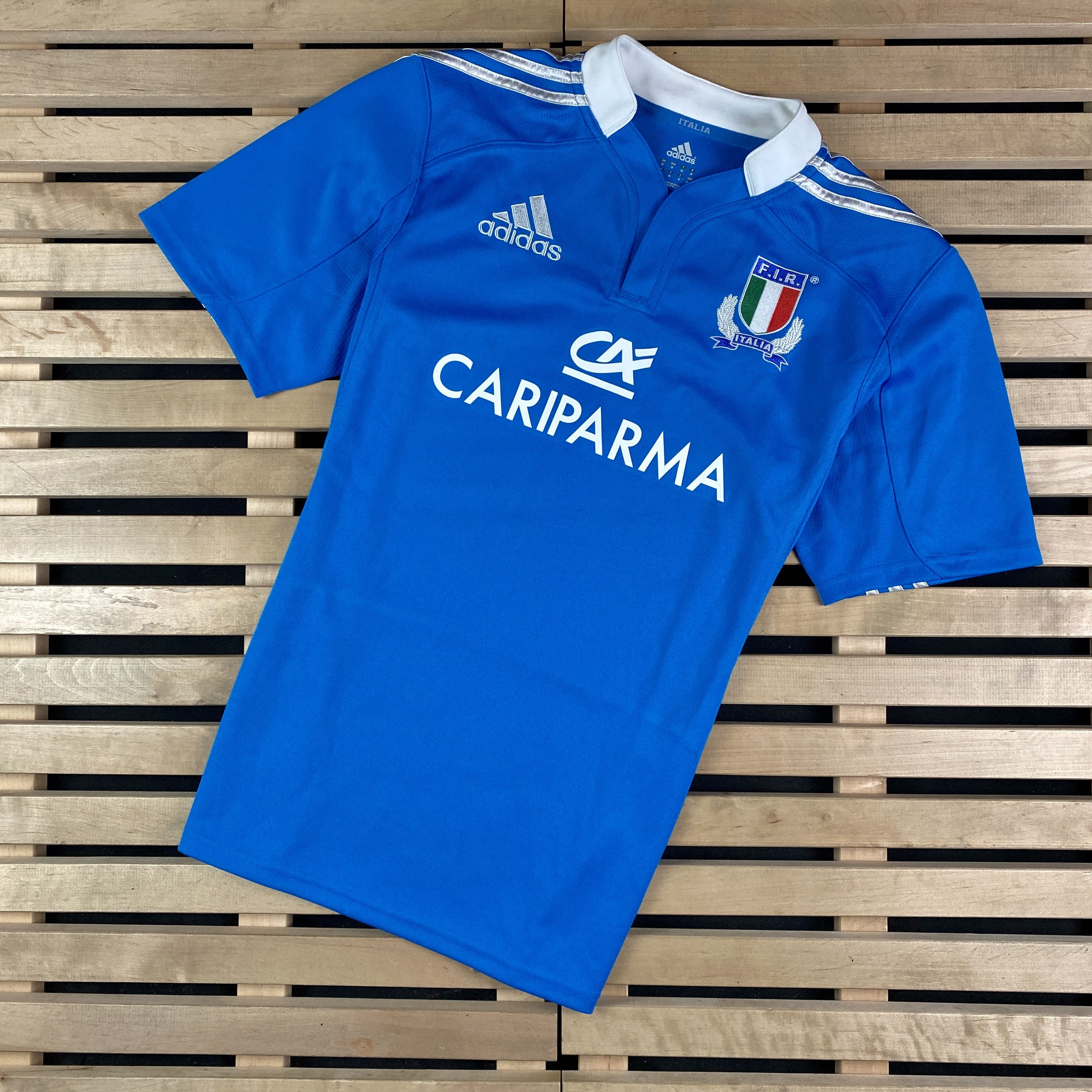 Adidas × Vintage Mens Football Shirt Jersey Italy Adidas 2012 Size M Size US M / EU 48-50 / 2 - 1 Thumbnail
