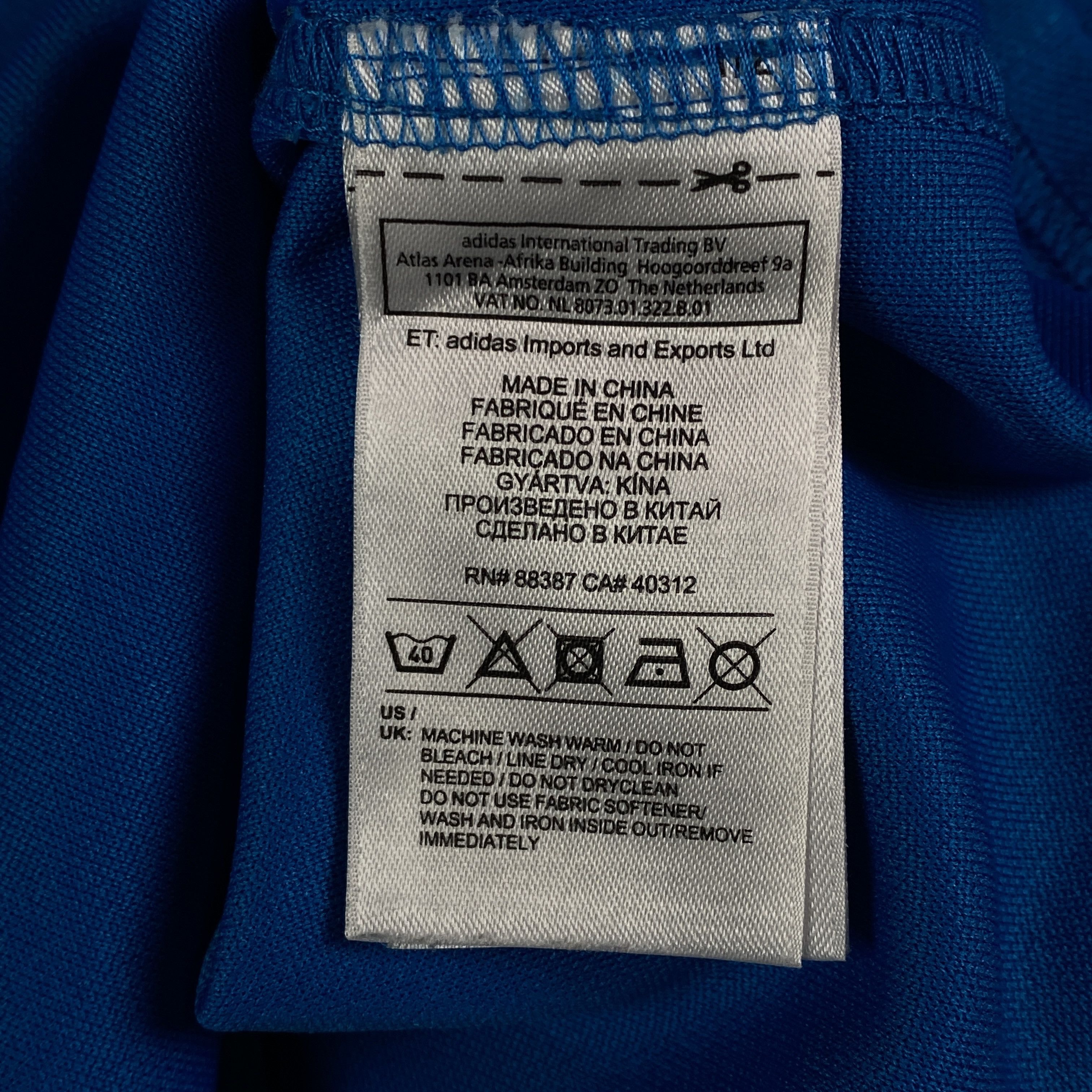 Adidas × Vintage Mens Football Shirt Jersey Italy Adidas 2012 Size M Size US M / EU 48-50 / 2 - 6 Thumbnail