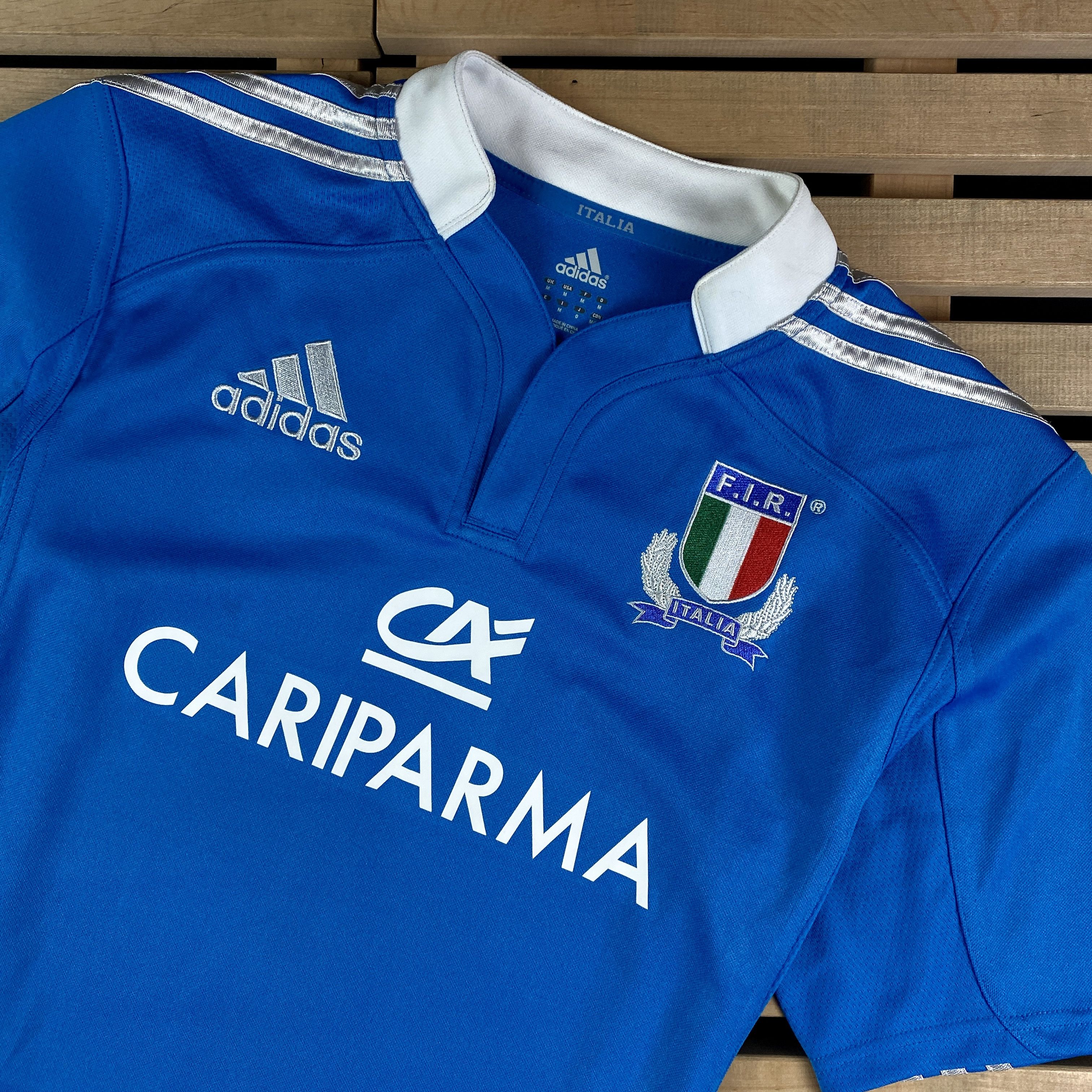 Adidas × Vintage Mens Football Shirt Jersey Italy Adidas 2012 Size M Size US M / EU 48-50 / 2 - 2 Thumbnail
