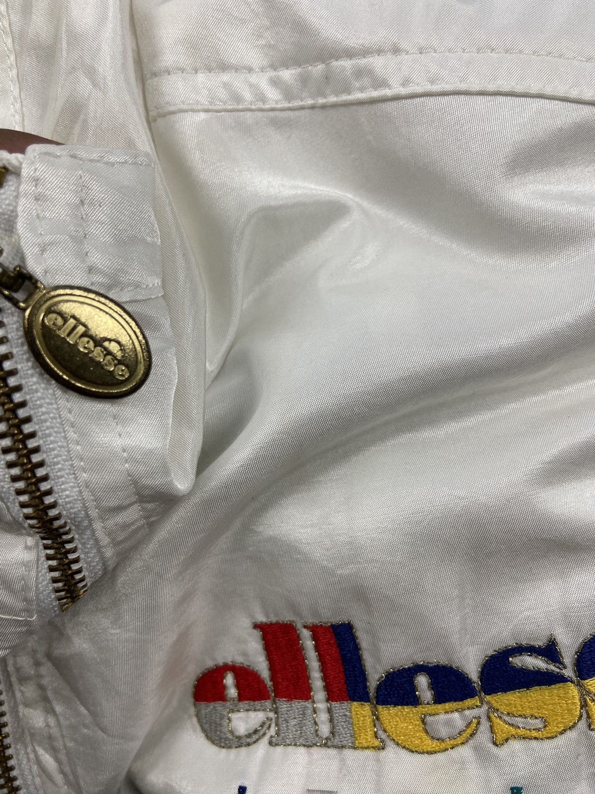 Ellesse × Vintage Vintage Ellesse Italia Bomber Jacket Size US L / EU 52-54 / 3 - 12 Thumbnail