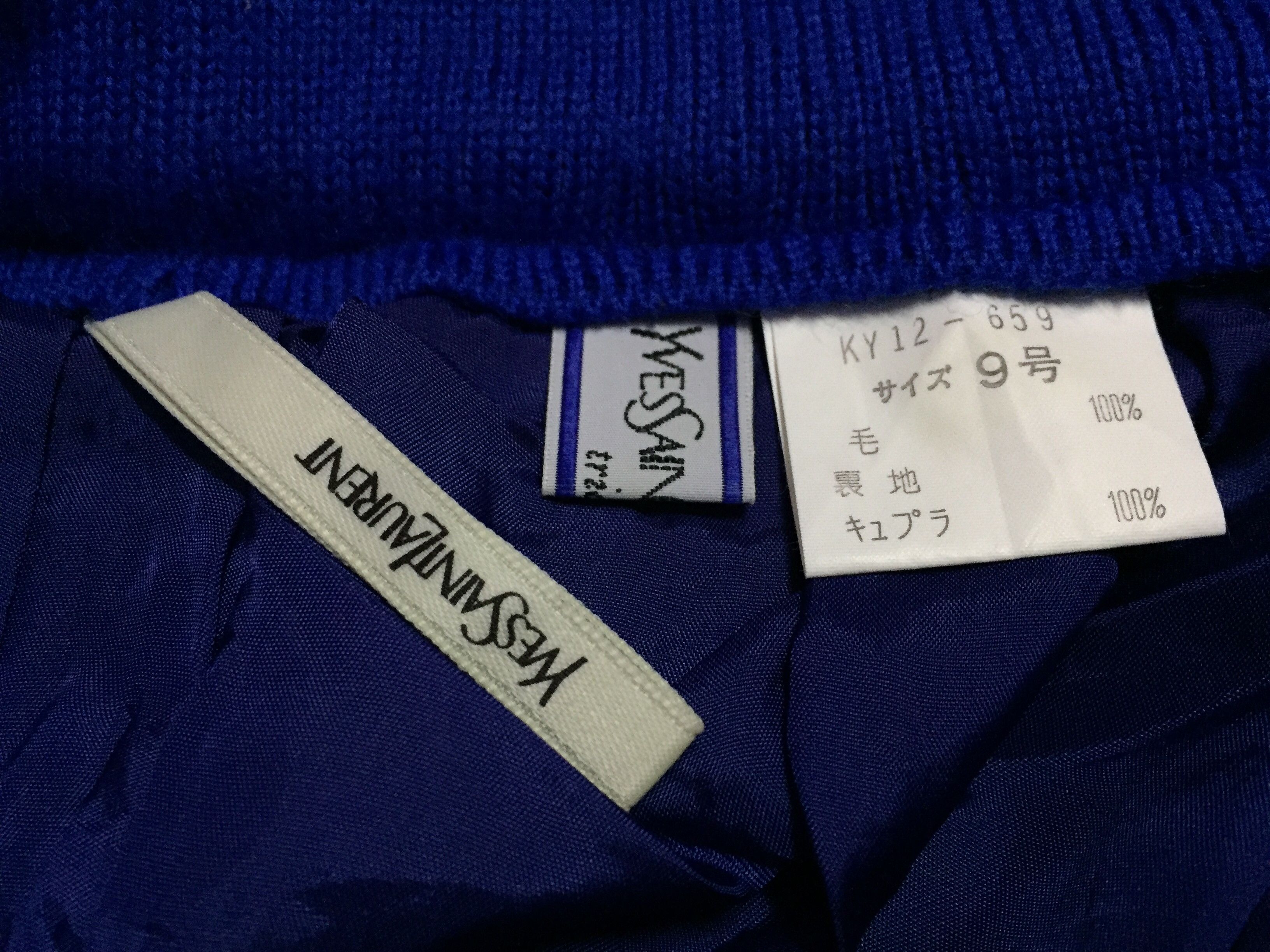 Yves Saint Laurent Yves Saint Laurent Tricot Size 24" / US 00 / IT 34 - 3 Thumbnail