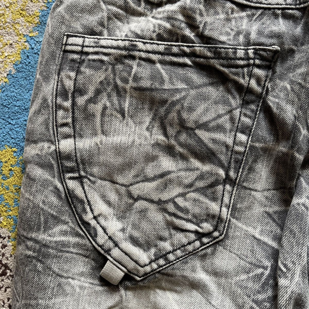 Japanese Brand Blue Boot Cut Denim Flare Bleach Japanese Brand Size US 33 - 12 Thumbnail