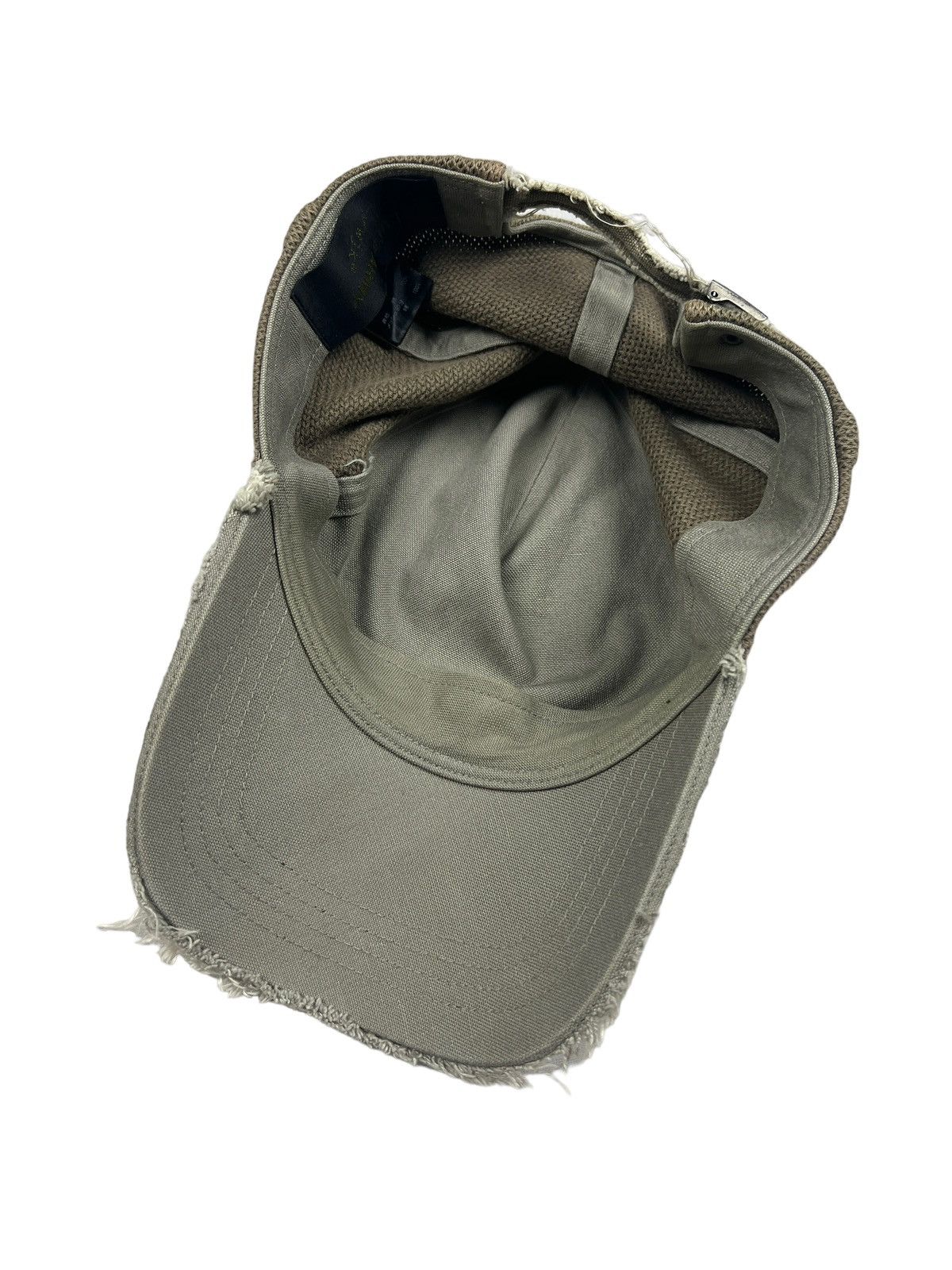 wjk Wjk Jun Hashimoto ‘Lui’s Army” Distressed Style Trucker Hat Size ONE SIZE - 9 Thumbnail