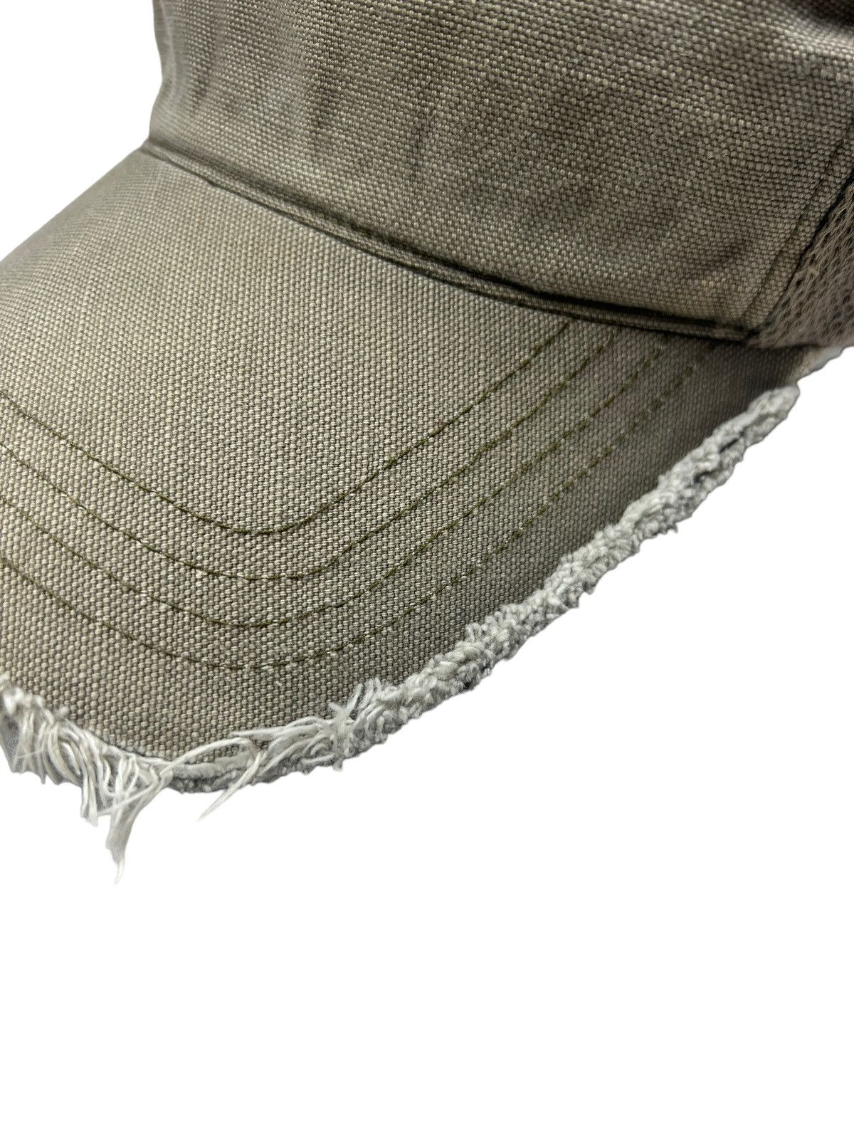 wjk Wjk Jun Hashimoto ‘Lui’s Army” Distressed Style Trucker Hat Size ONE SIZE - 7 Thumbnail