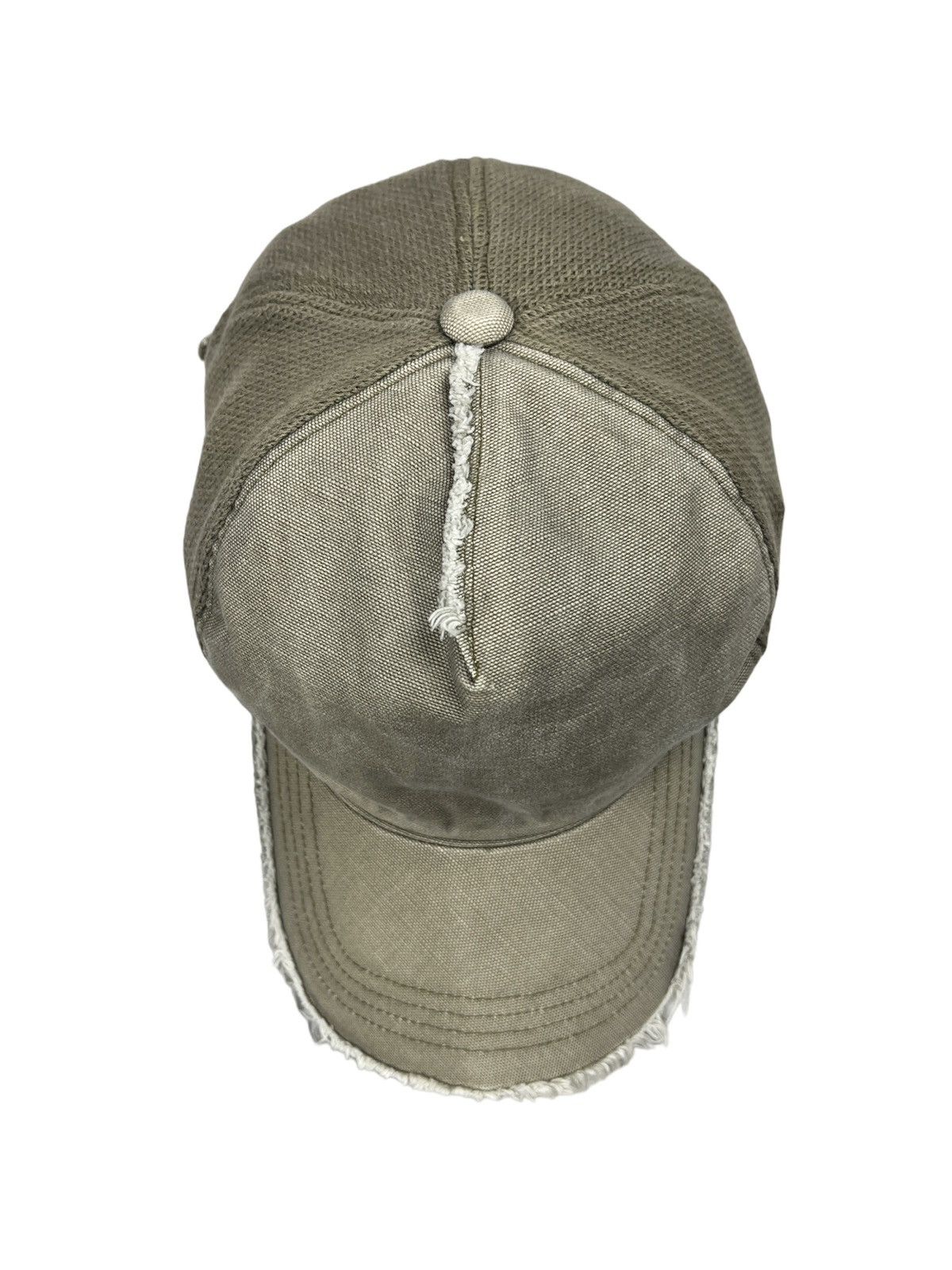 wjk Wjk Jun Hashimoto ‘Lui’s Army” Distressed Style Trucker Hat Size ONE SIZE - 3 Thumbnail