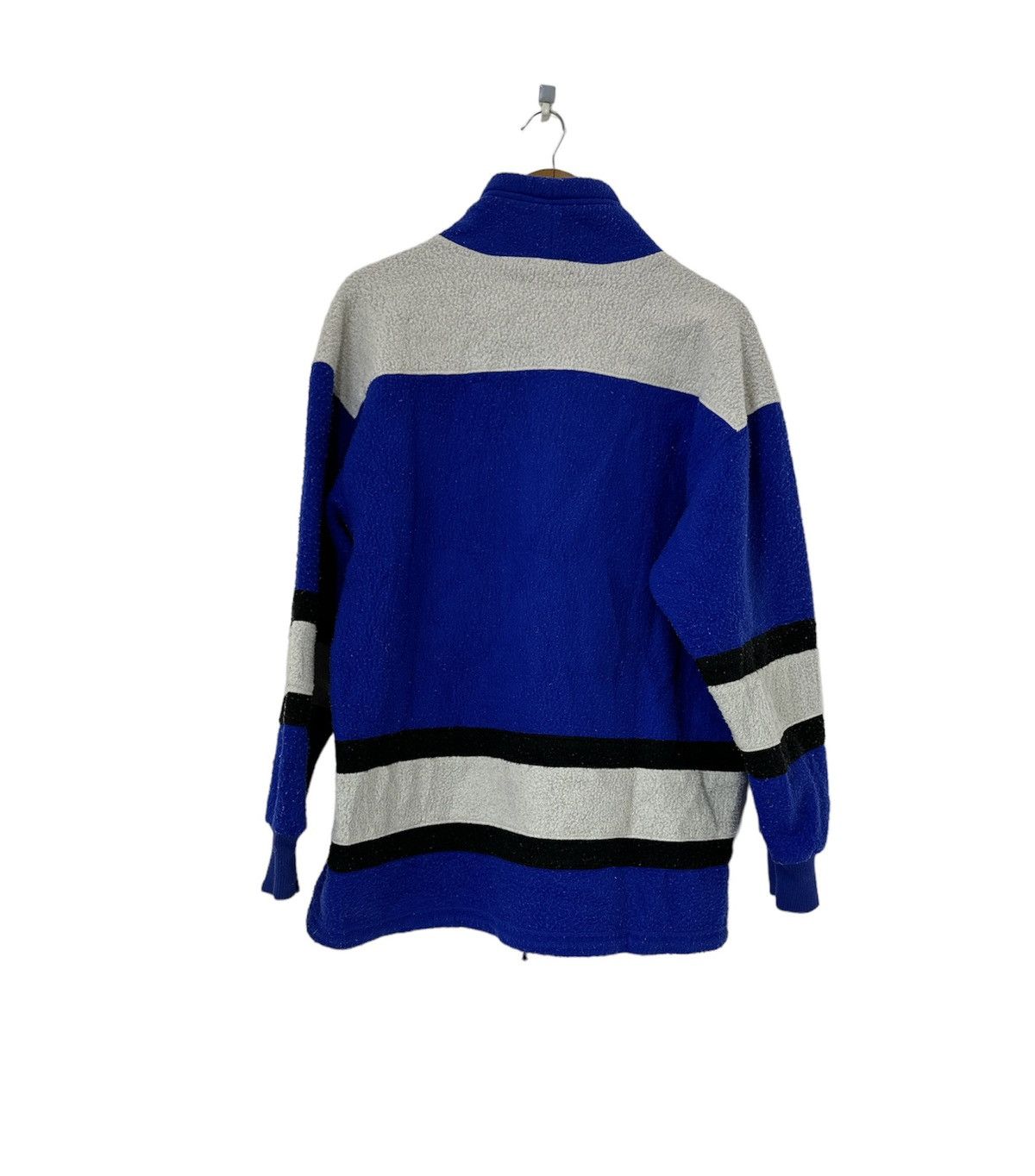 Adidas Vintage 90’s Adidas Turtleneck Sweatshirt Big Logo Design Size US L / EU 52-54 / 3 - 2 Thumbnail