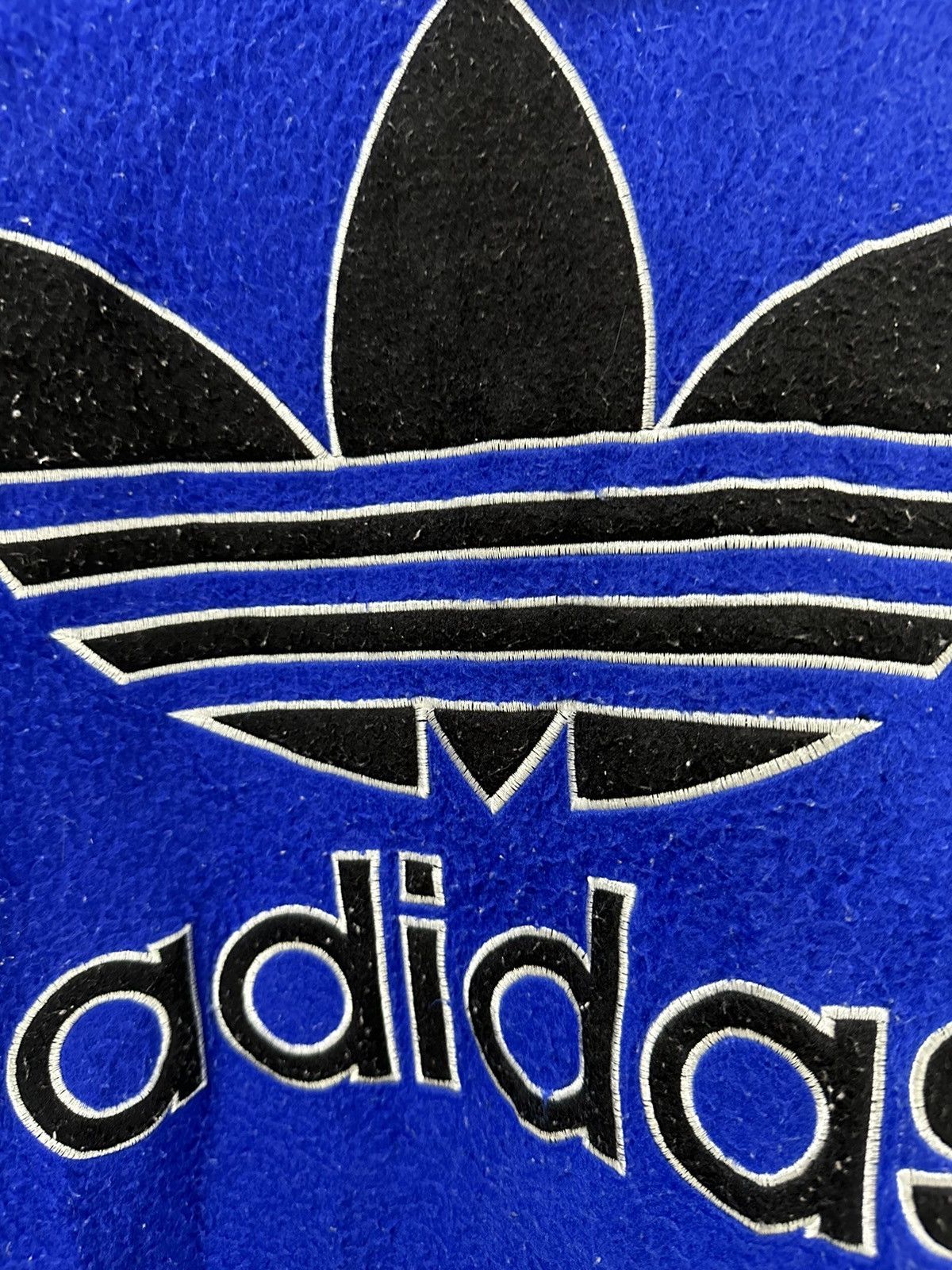 Adidas Vintage 90’s Adidas Turtleneck Sweatshirt Big Logo Design Size US L / EU 52-54 / 3 - 3 Thumbnail