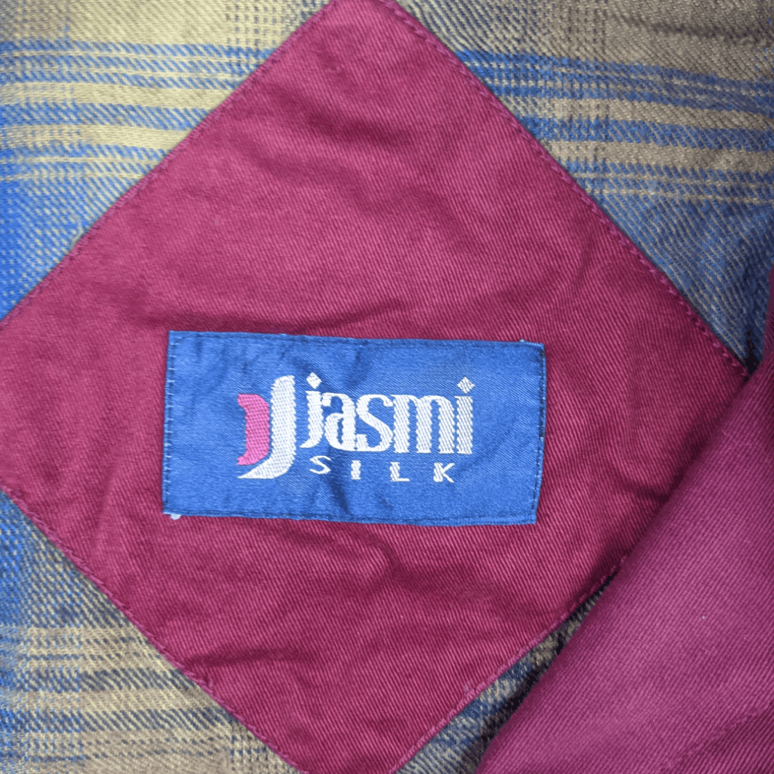 Japanese Brand × Vintage Vintage Japan JASMI SILK Trench Coat Long Jacket Size US L / EU 52-54 / 3 - 9 Thumbnail