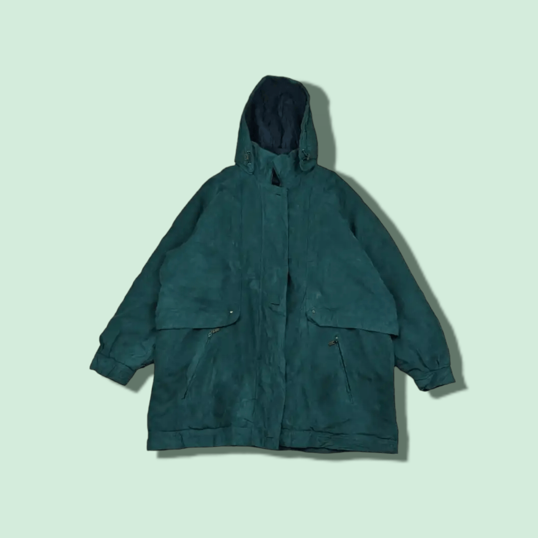 American Apparel × Vintage Vintage FORECASTER Of Boston Parka Jacket Size US L / EU 52-54 / 3 - 1 Thumbnail
