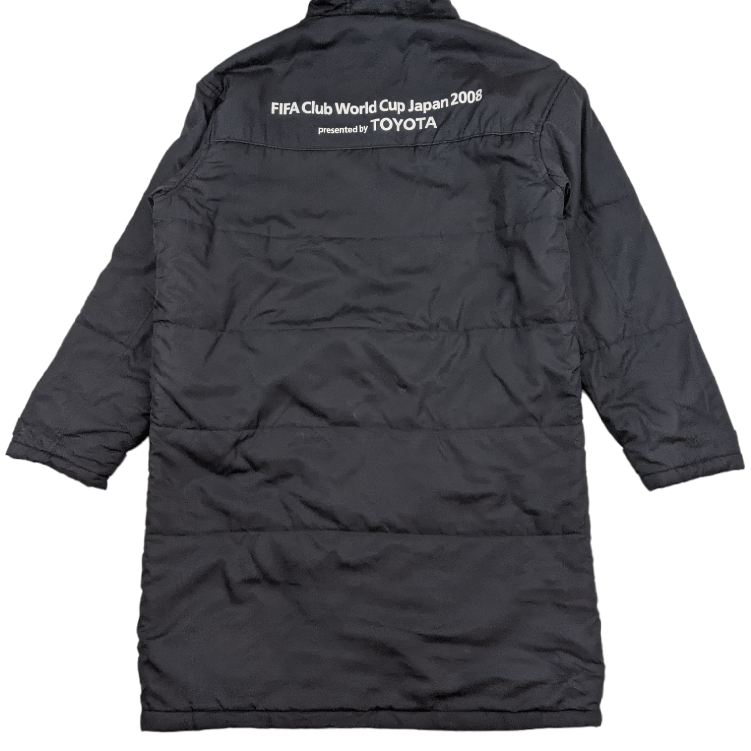 Japanese Brand FIFA Club World Cup 2008 Japan Puffer Longline Jacket Size US L / EU 52-54 / 3 - 7 Thumbnail