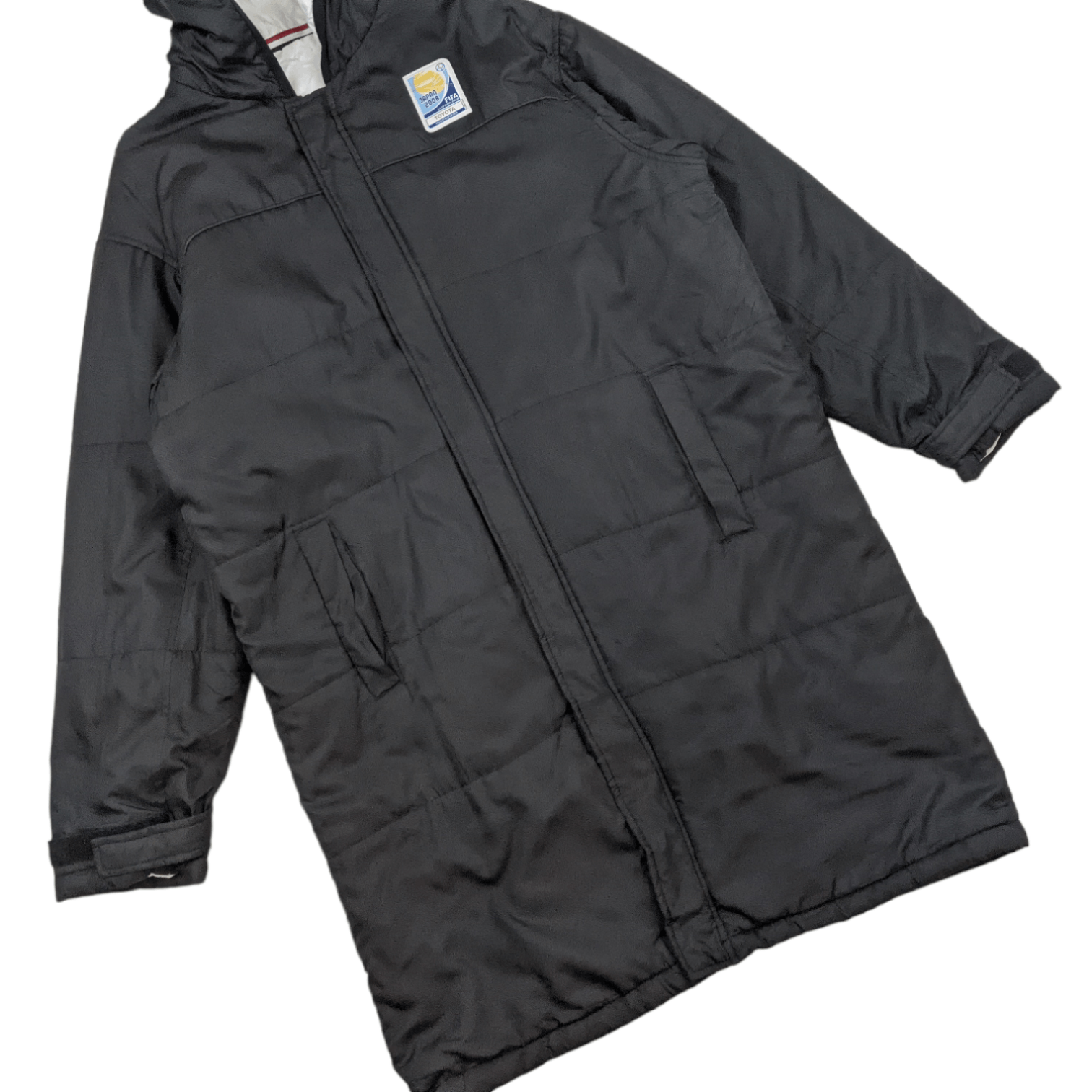 Japanese Brand FIFA Club World Cup 2008 Japan Puffer Longline Jacket Size US L / EU 52-54 / 3 - 3 Thumbnail