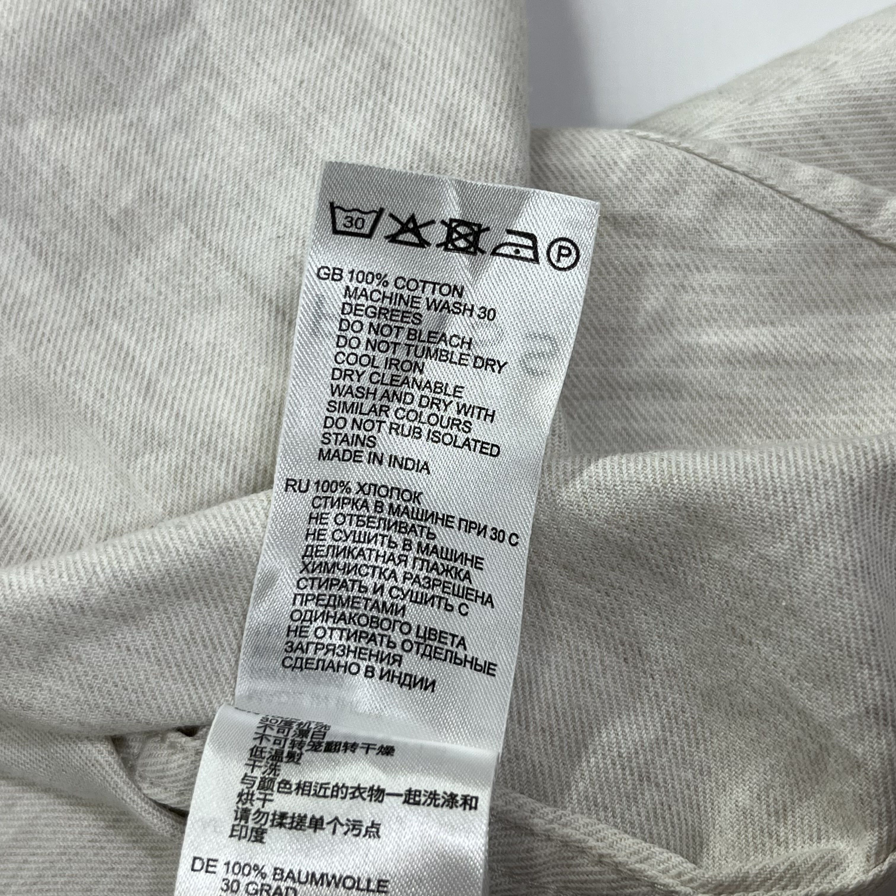 Designer × Reiss Reiss Wall Brushed Regular Fit Cotton Shirt Size US XL / EU 56 / 4 - 8 Thumbnail