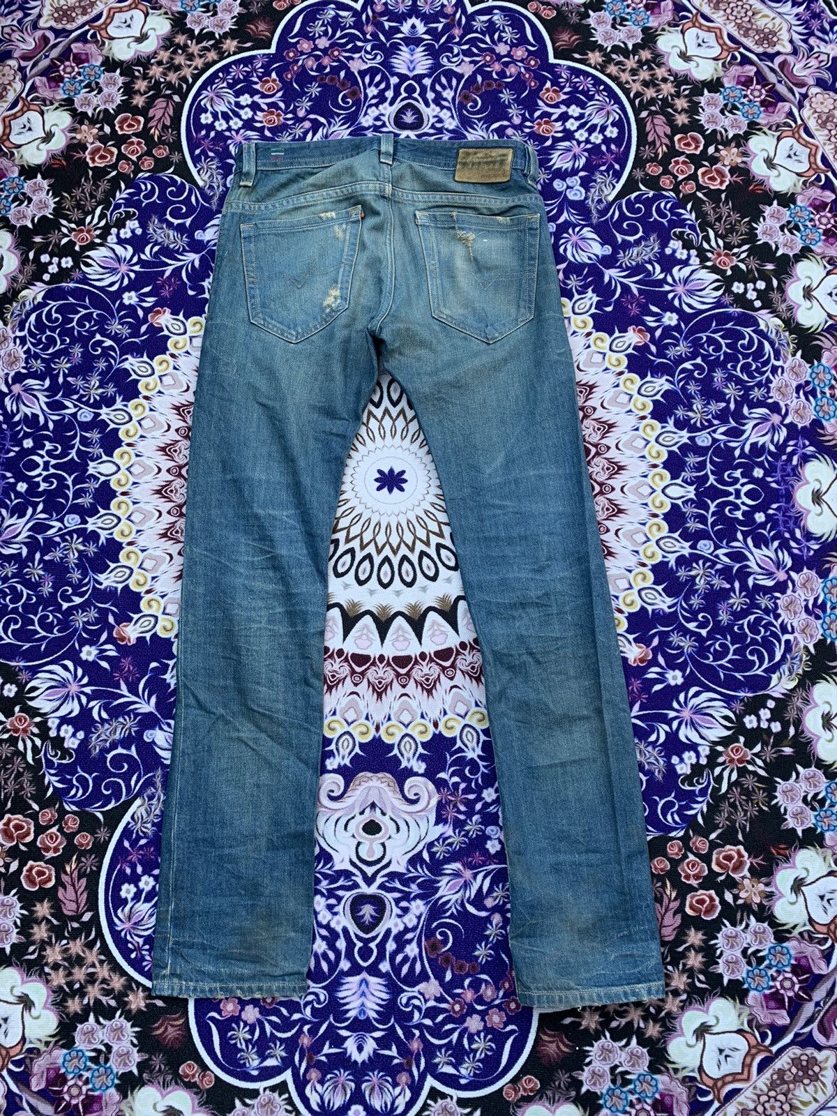 Diesel Vintage Diesel Faded & Distressed Denim Size US 32 / EU 48 - 10 Thumbnail