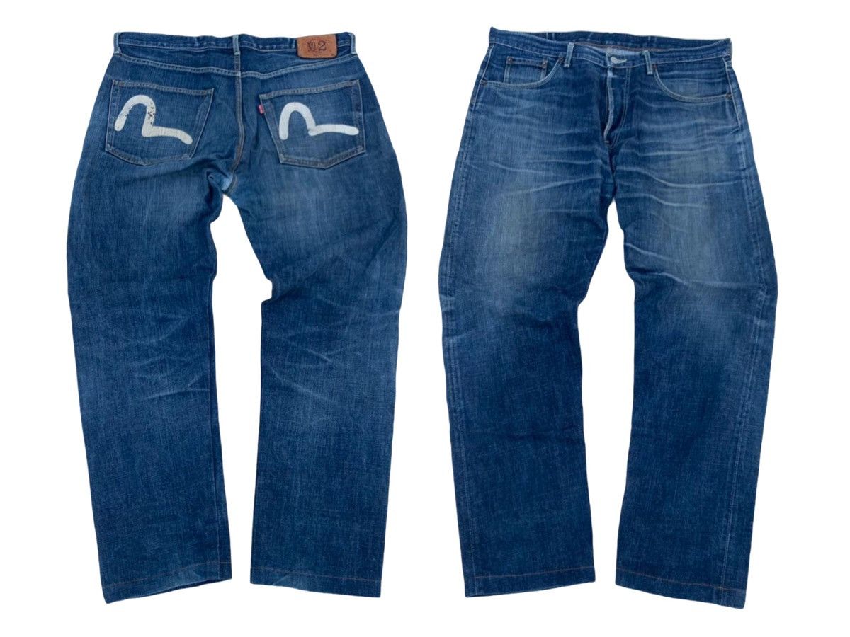 image of Vintage Evisu in Denim Blue, Men's (Size 38)
