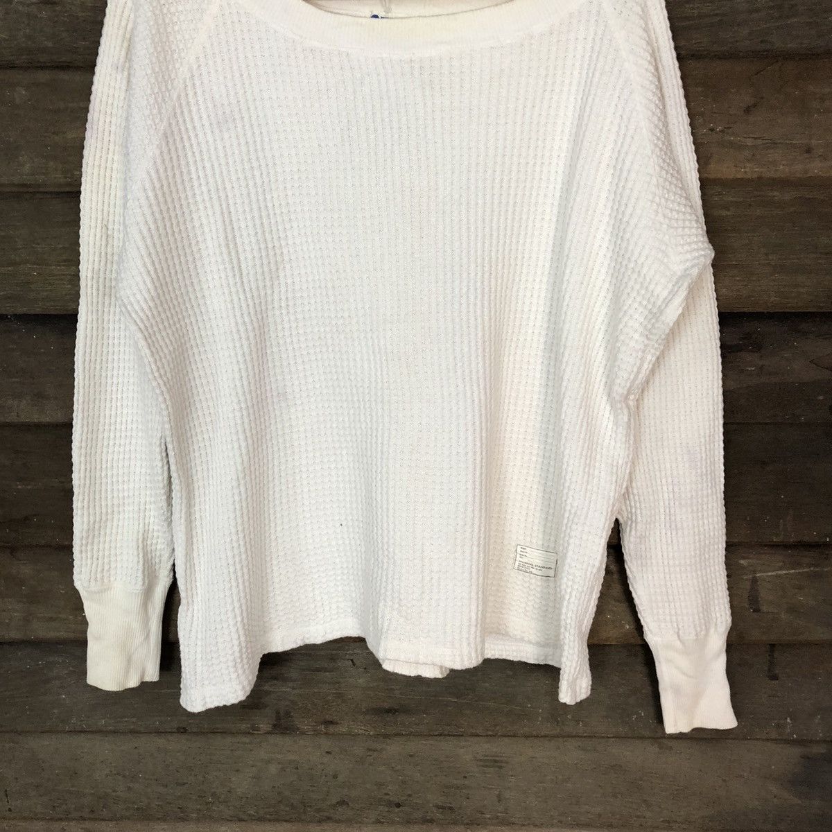 Homespun Knitwear × Japanese Brand White Line made in japan White Knitwear #5015 Size M / US 6-8 / IT 42-44 - 3 Thumbnail