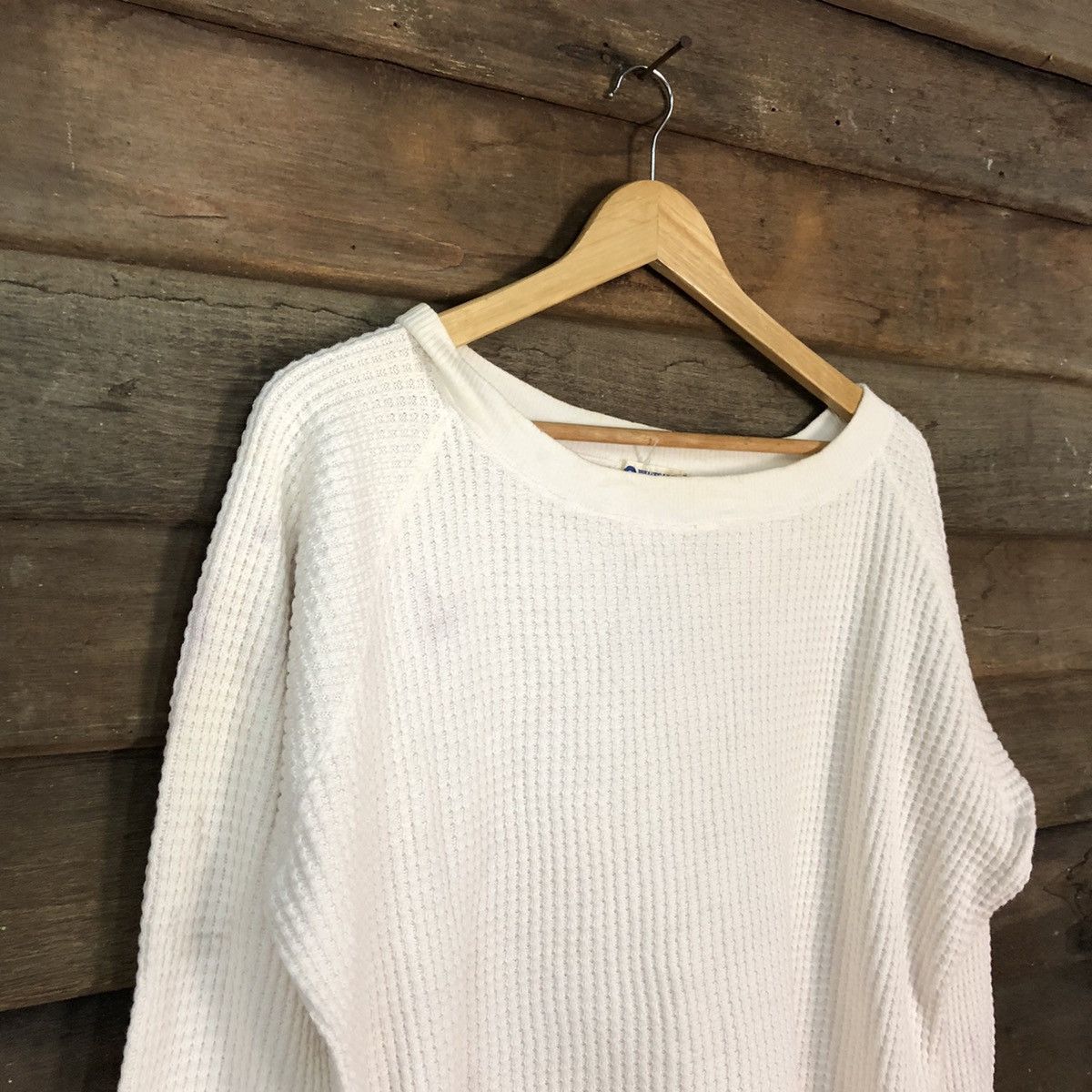 Homespun Knitwear × Japanese Brand White Line made in japan White Knitwear #5015 Size M / US 6-8 / IT 42-44 - 6 Thumbnail