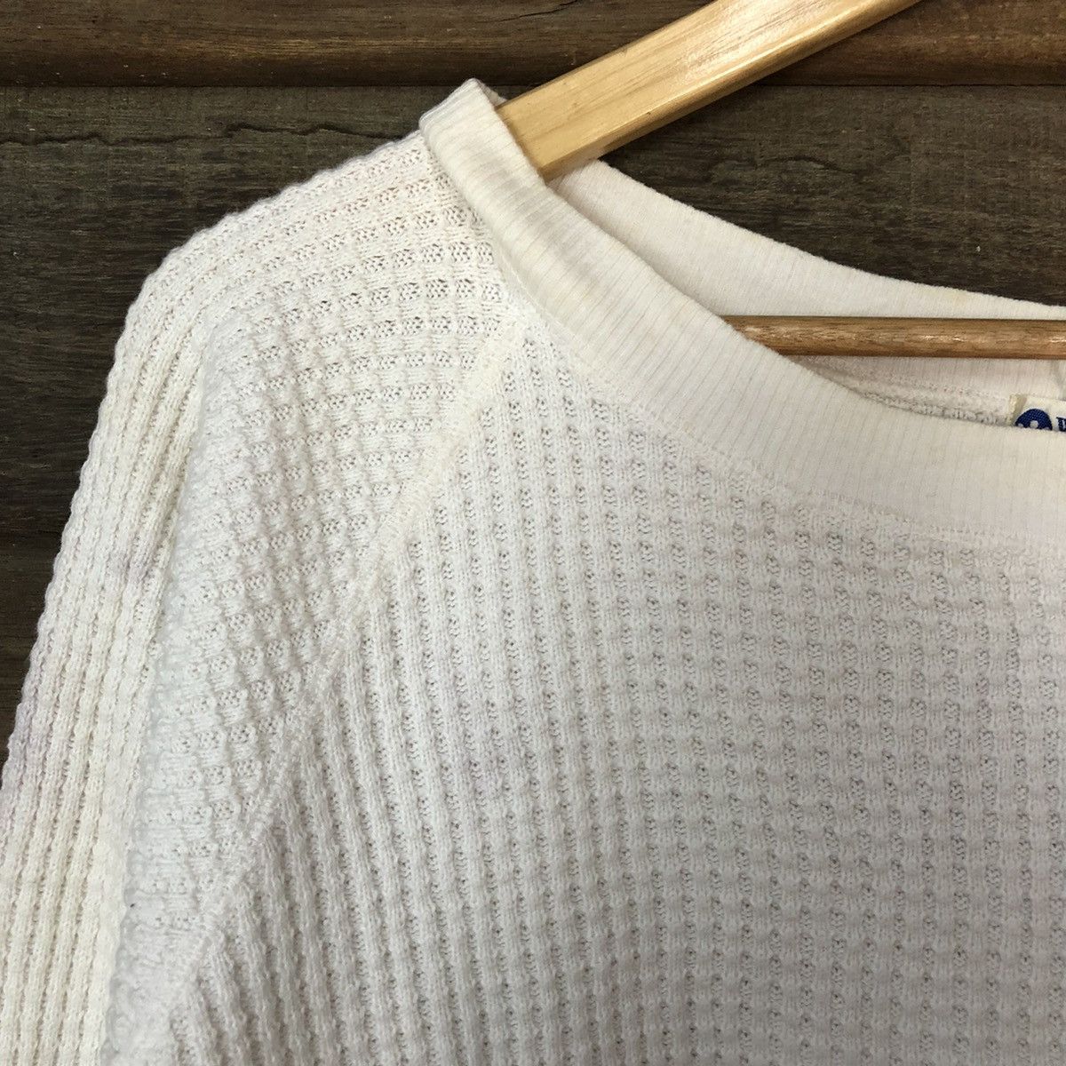 Homespun Knitwear × Japanese Brand White Line made in japan White Knitwear #5015 Size M / US 6-8 / IT 42-44 - 7 Thumbnail