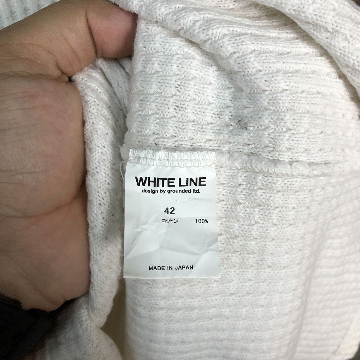 Homespun Knitwear × Japanese Brand White Line made in japan White Knitwear #5015 Size M / US 6-8 / IT 42-44 - 10 Thumbnail